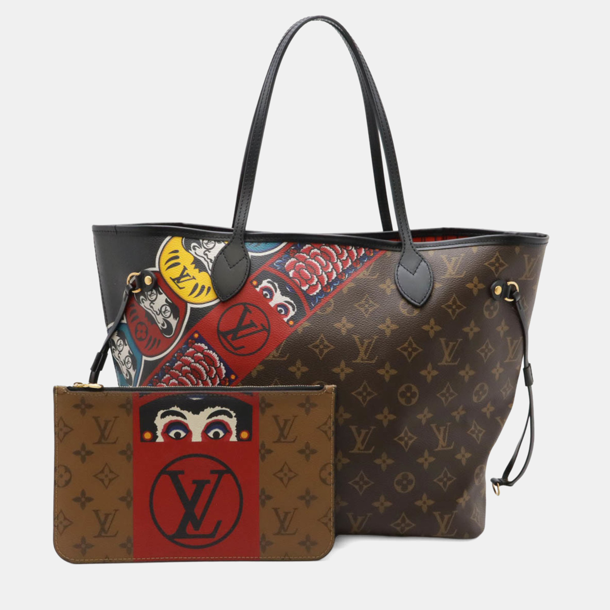 

Louis Vuitton Monogram Neverfull Mm Tote Bag Shoulder Yamamoto Kansai, Brown
