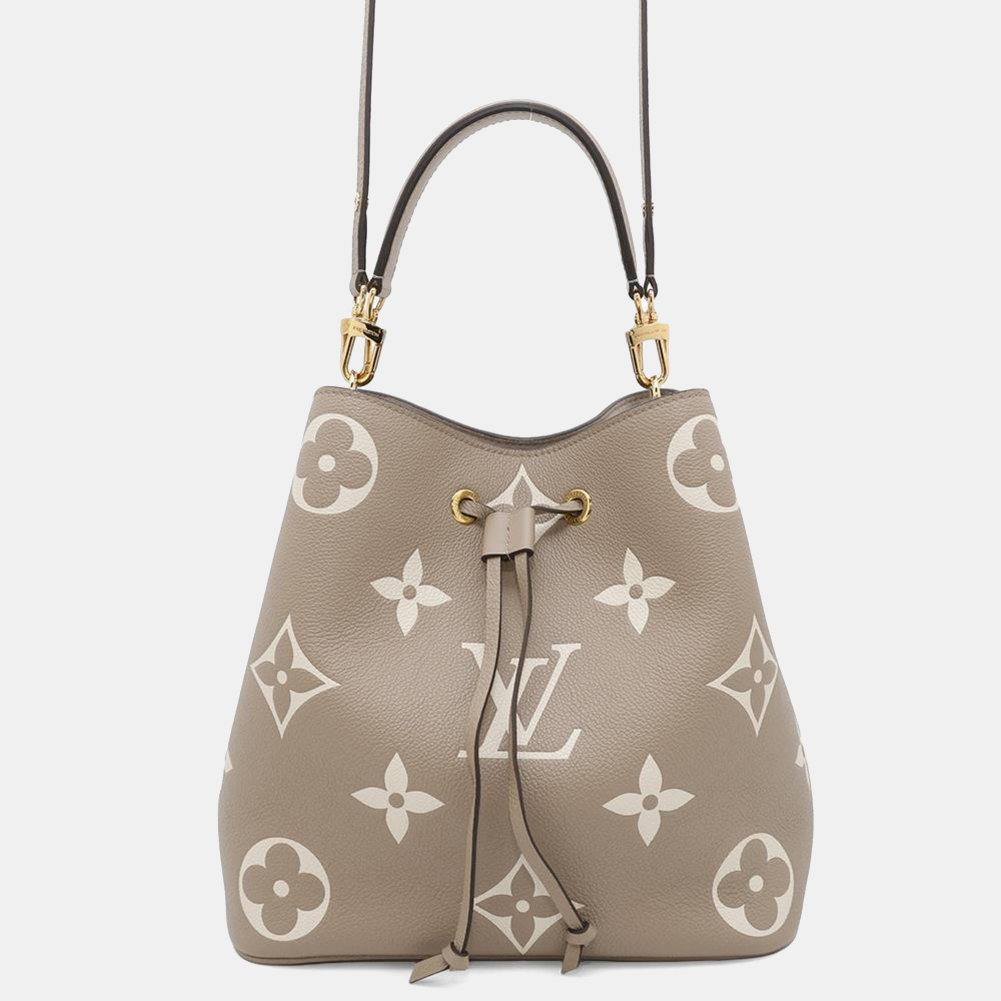 

Louis Vuitton Handbag Bicolor Monogram Empreinte Neonoe, Brown
