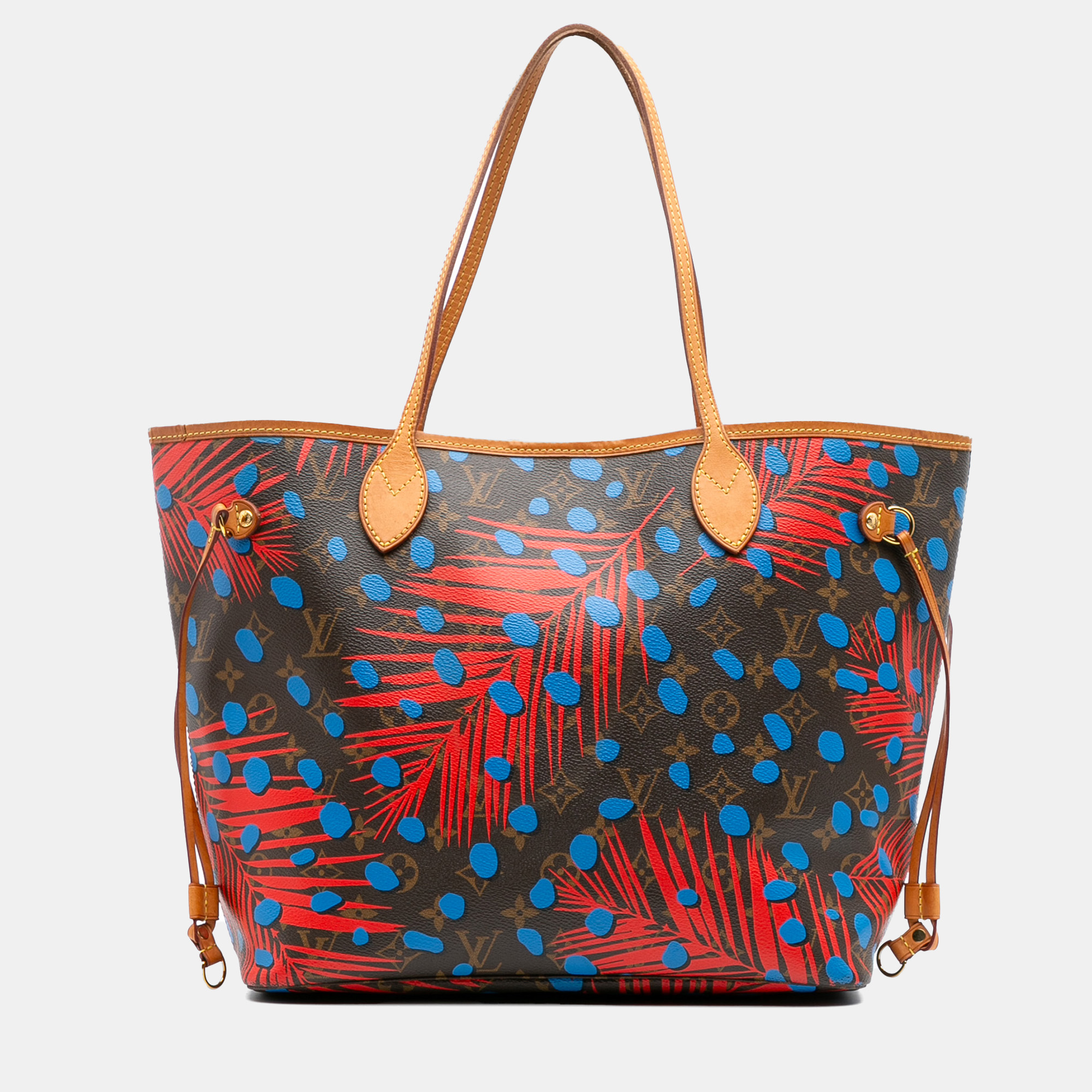 

Louis Vuitton Brown Monogram Jungle Dots Neverfull MM