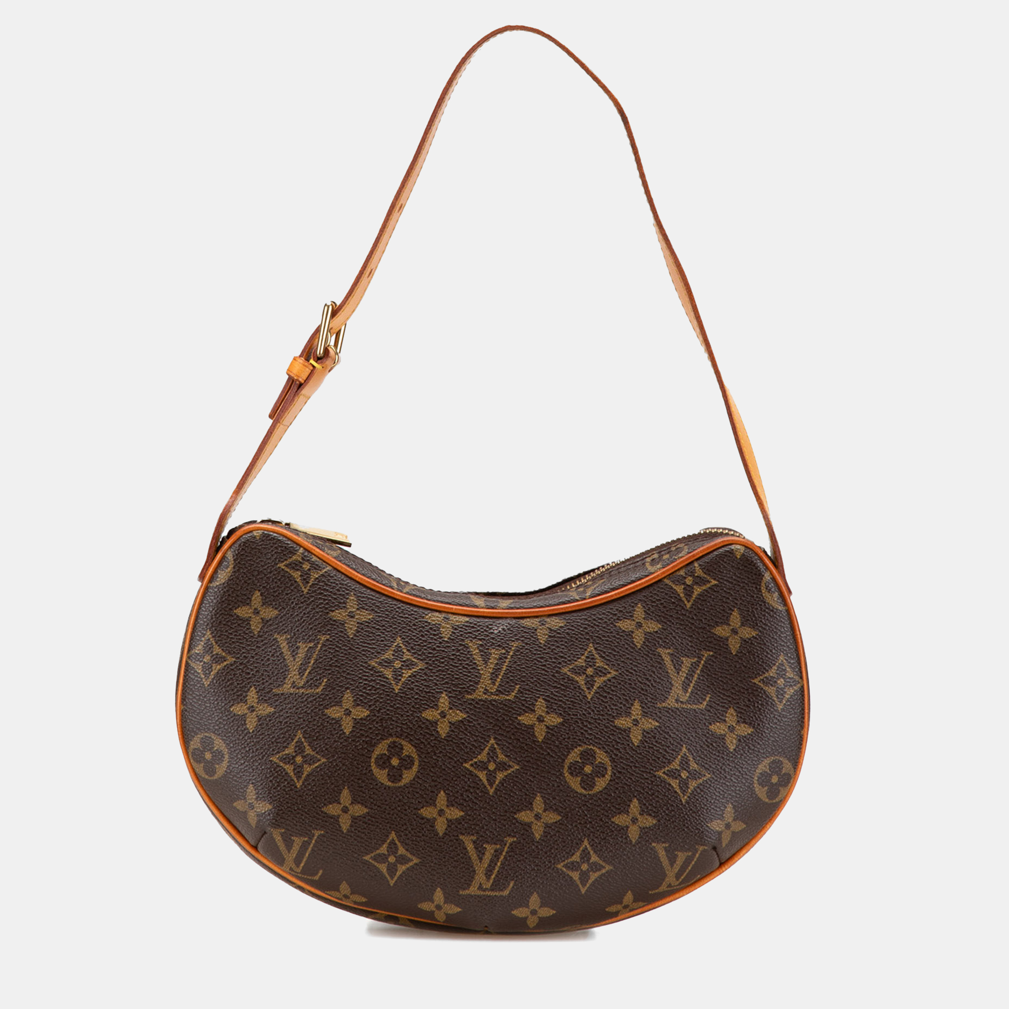 

Louis Vuitton Brown Monogram Croissant PM Shoulder Bag