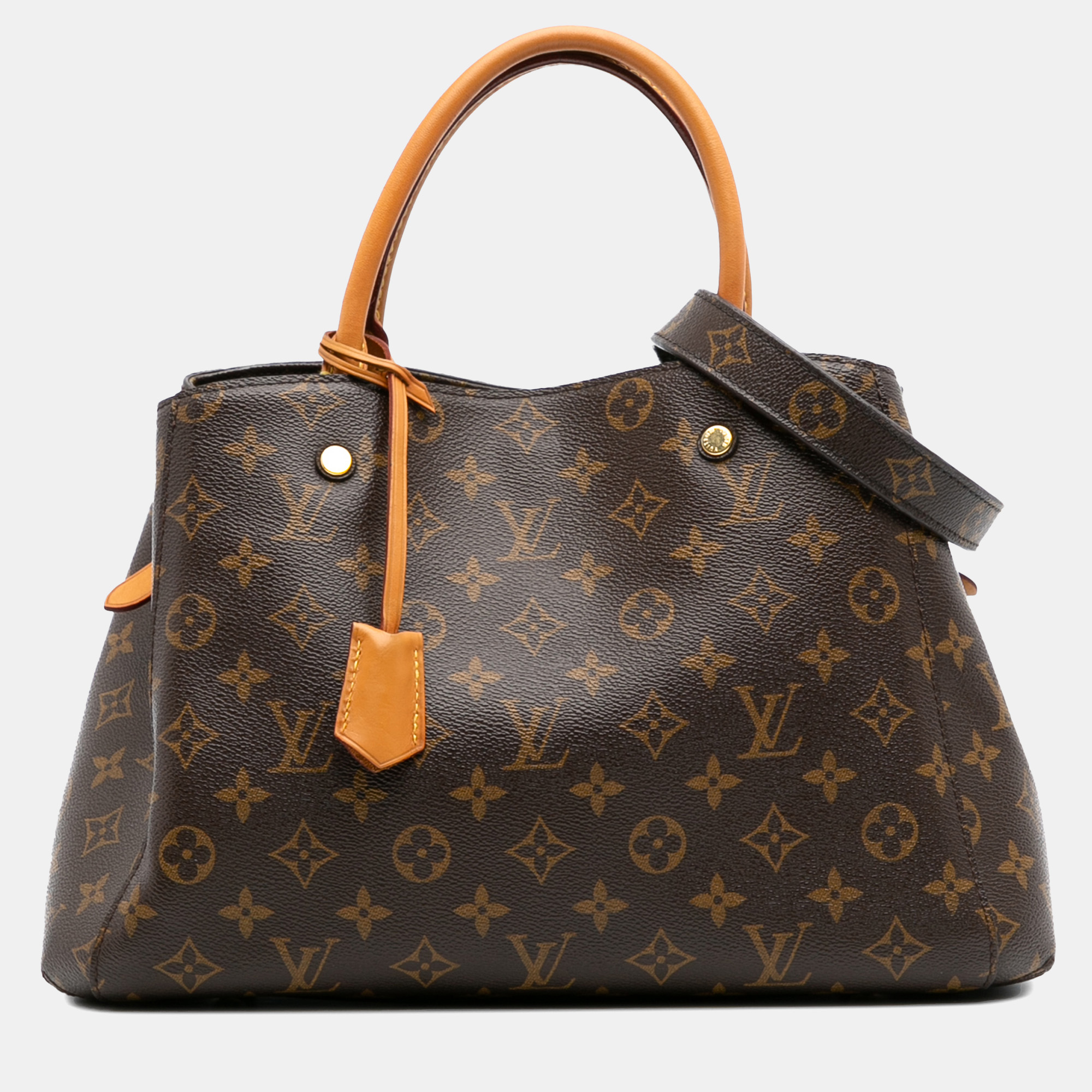 

Louis Vuitton Brown Monogram Montaigne MM Shoulder Bag