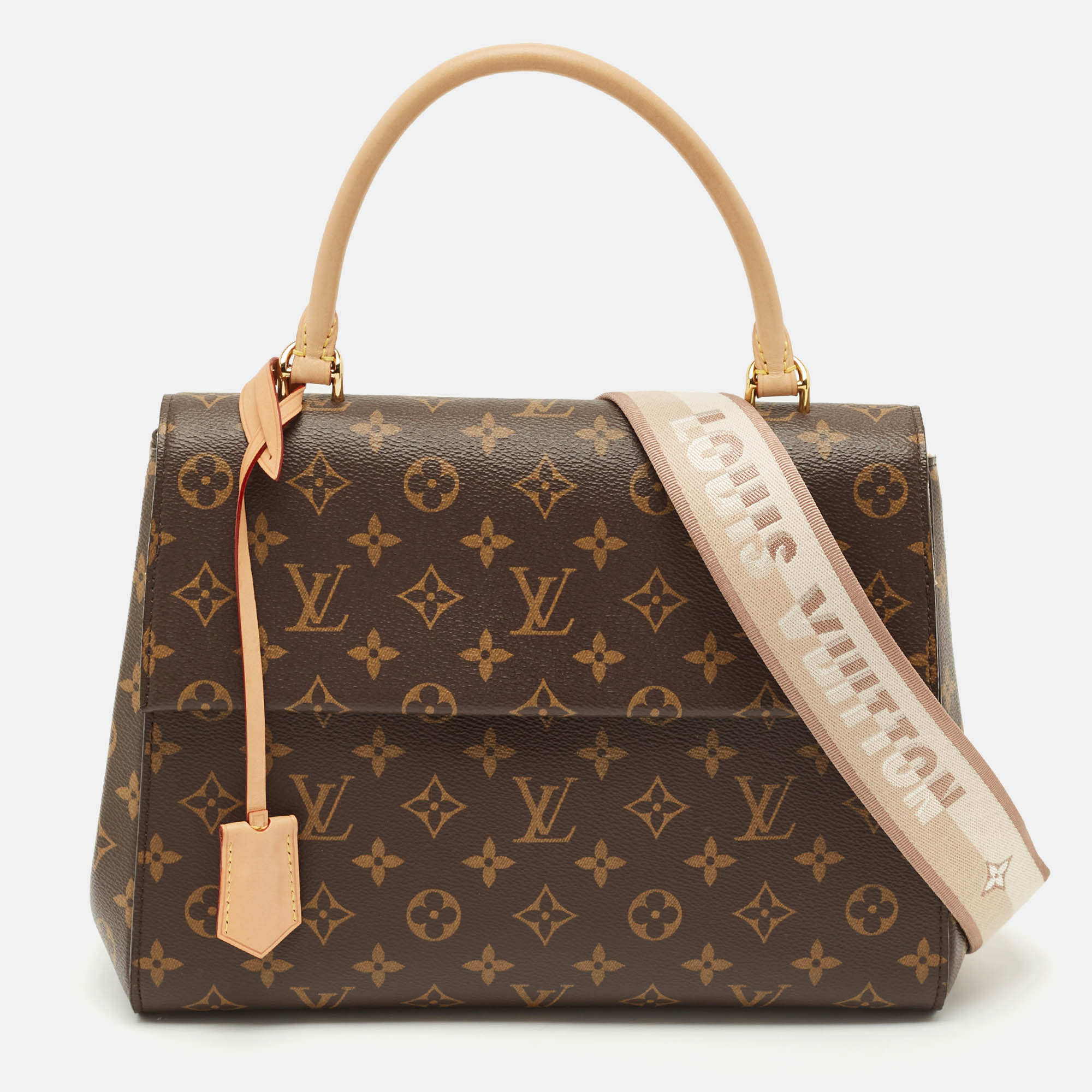 

Louis Vuitton Monogram Canvas Cluny MM Bag, Brown