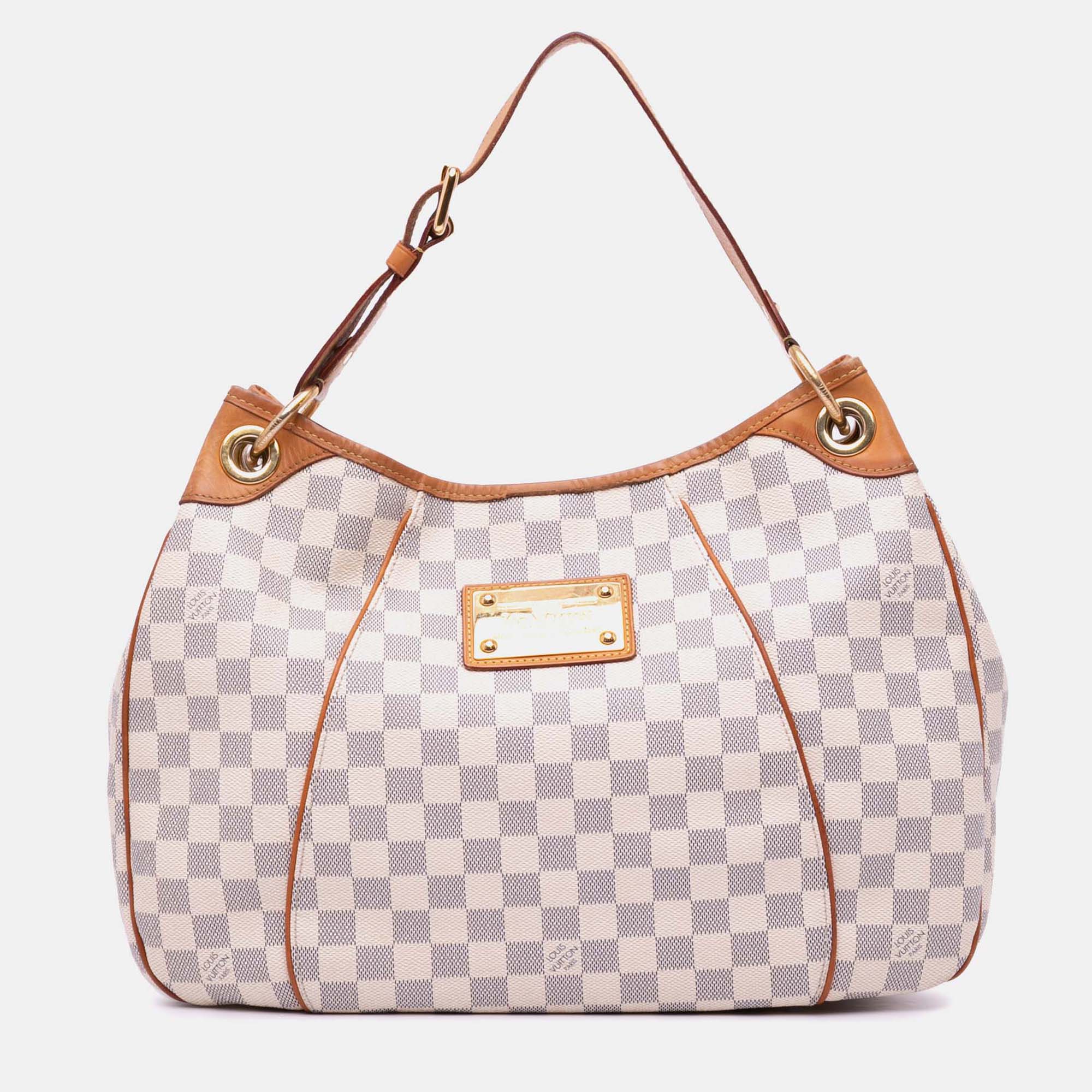 

Louis Vuitton Damier Azur Galliera PM White Bag