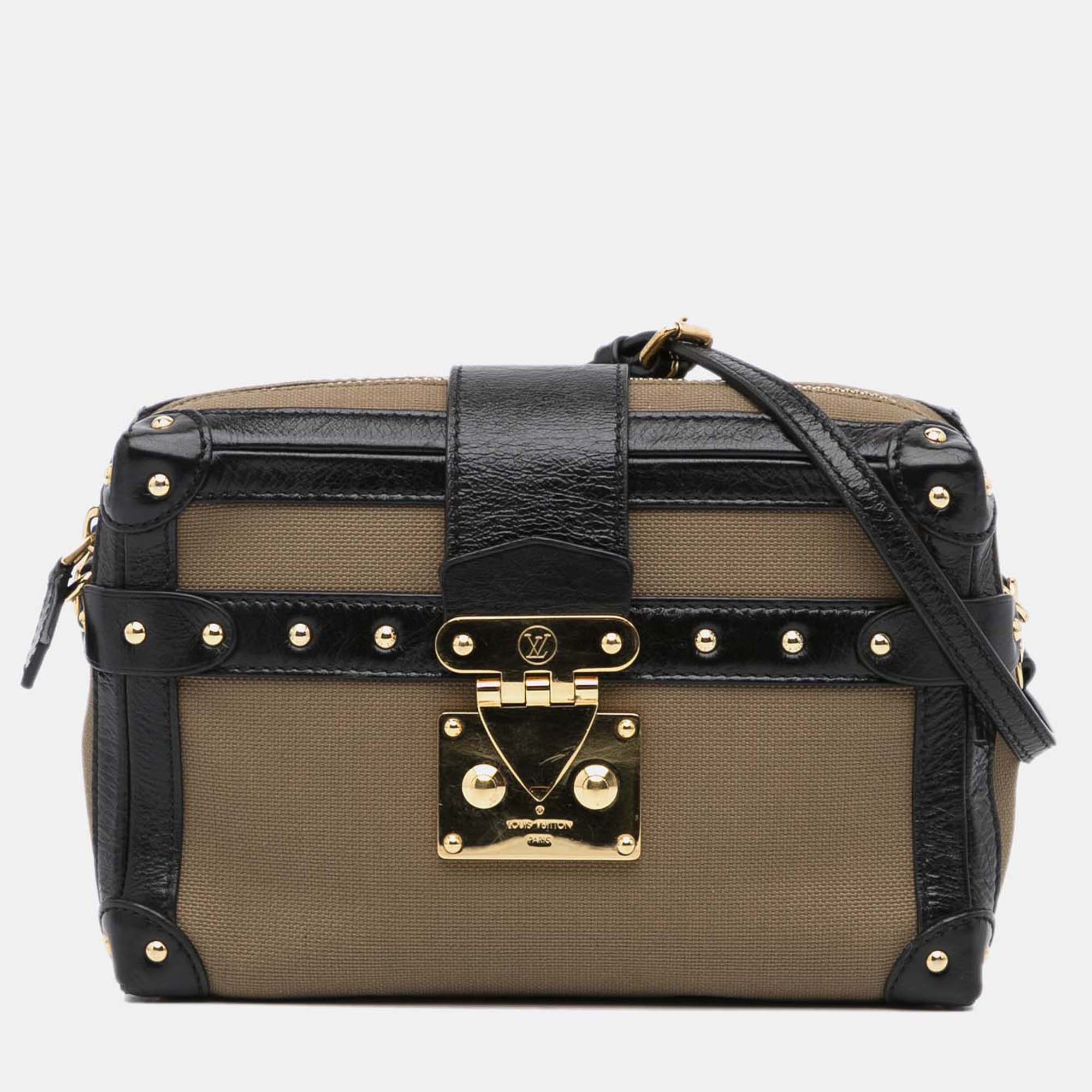 

Louis Vuitton Petite Malle Soft MM Brown Bag