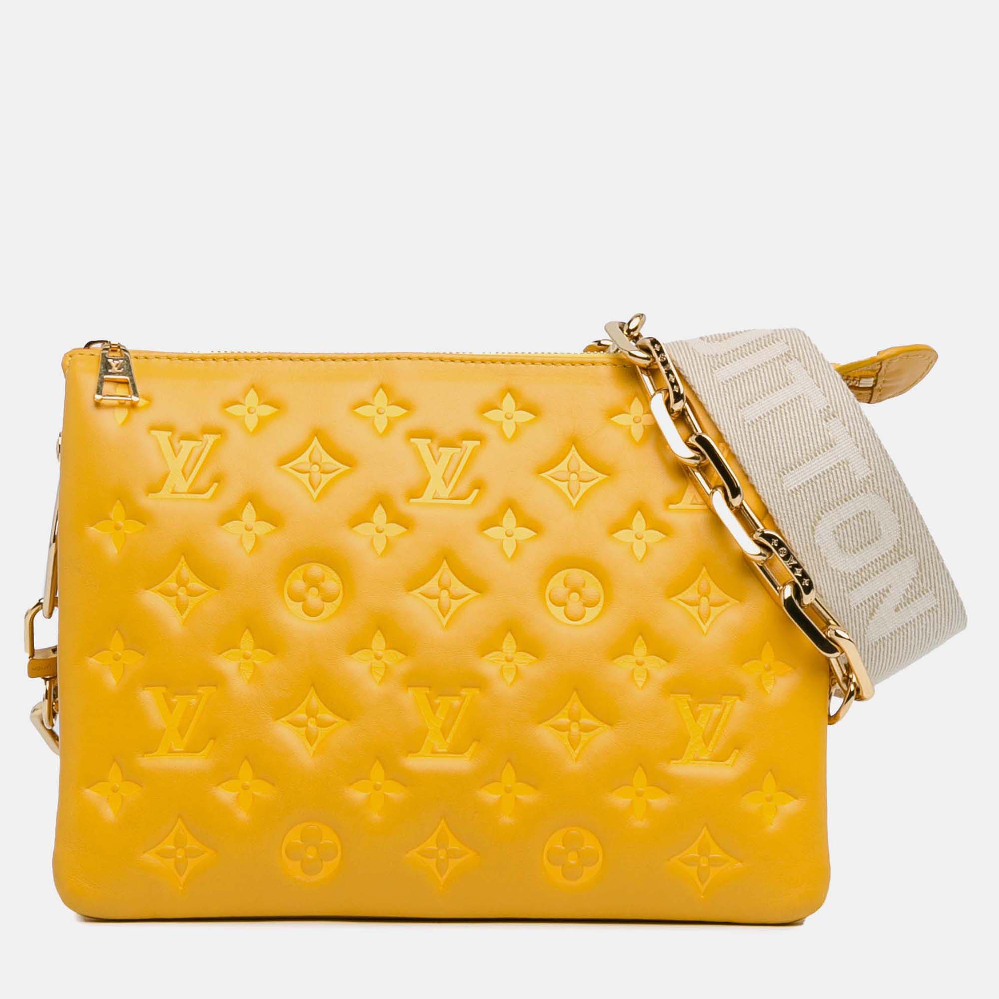 

Louis Vuitton Coussin PM Yellow Monogram Bag