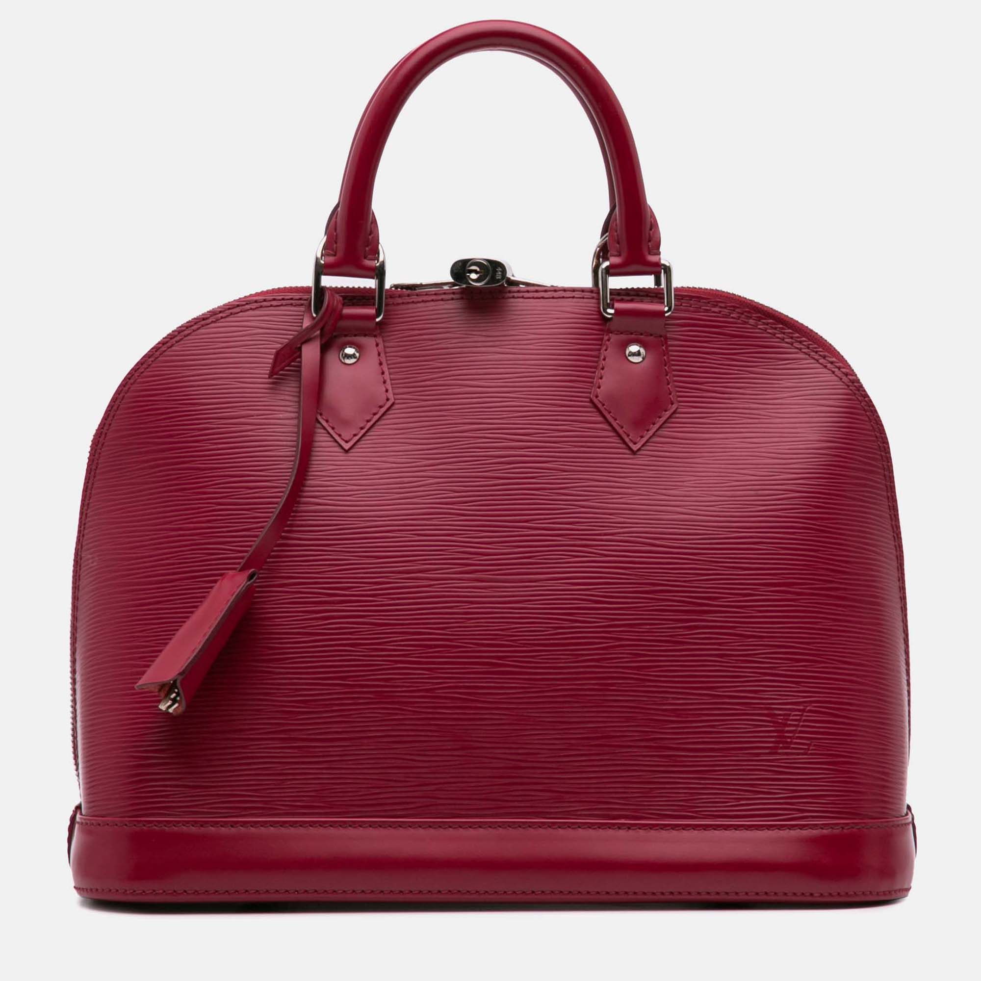 

Louis Vuitton Red Epi Alma PM