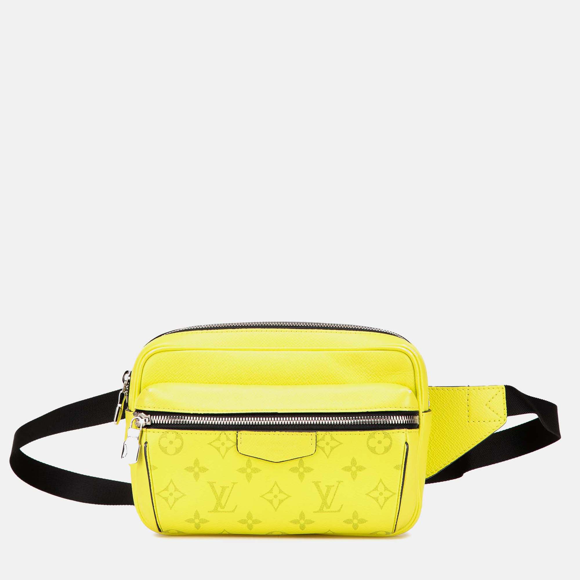 

Louis Vuitton Yellow Monogram Taigarama Outdoor Bumbag