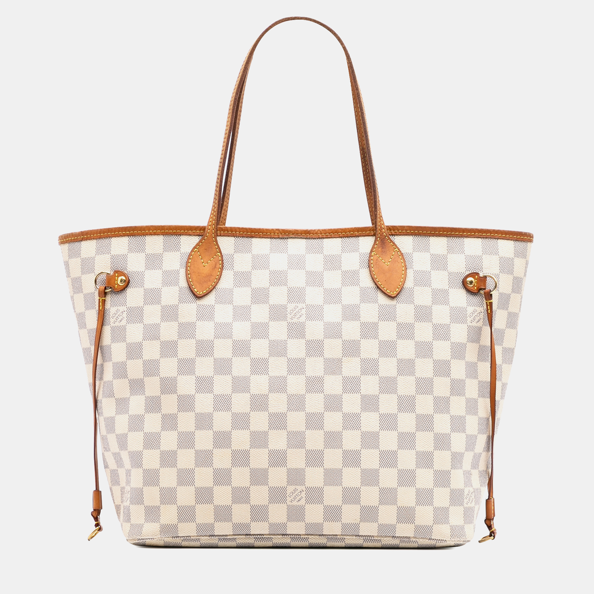 

Louis Vuitton Damier Azur Neverfull MM, Grey