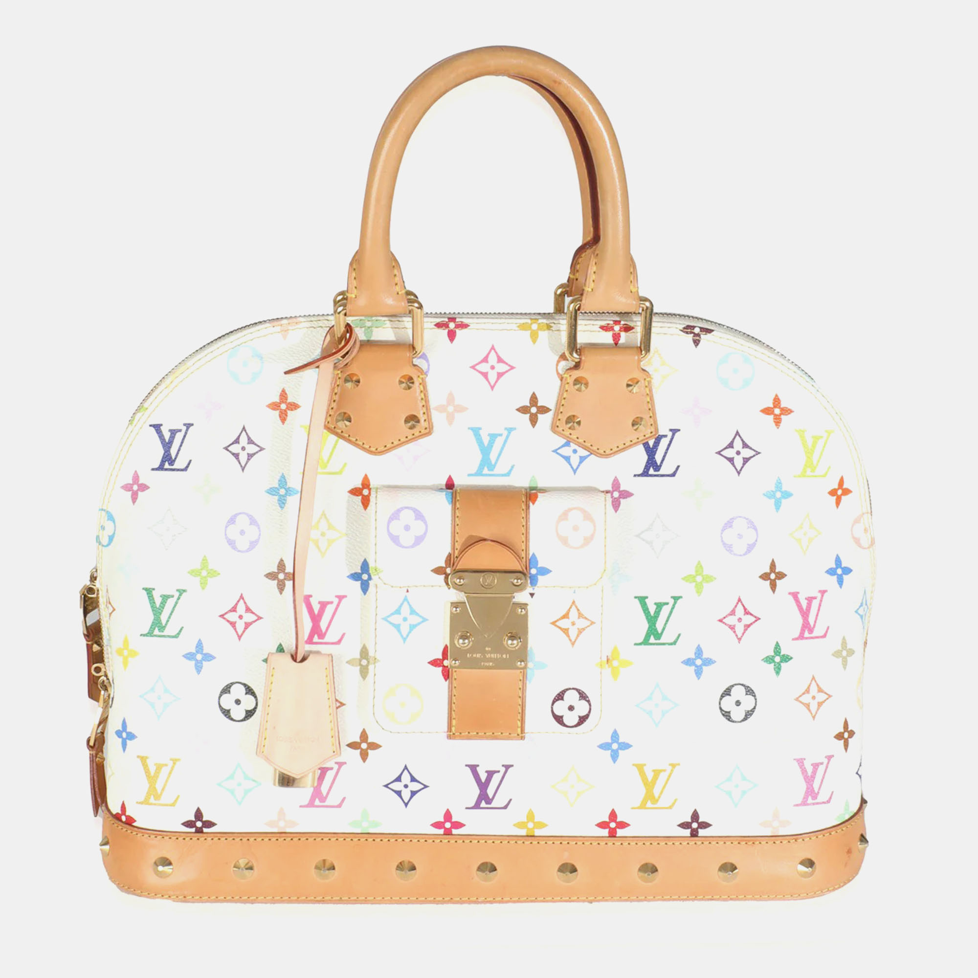 

Louis Vuitton x Murakami White Multicolor Monogram Canvas Alma GM bag