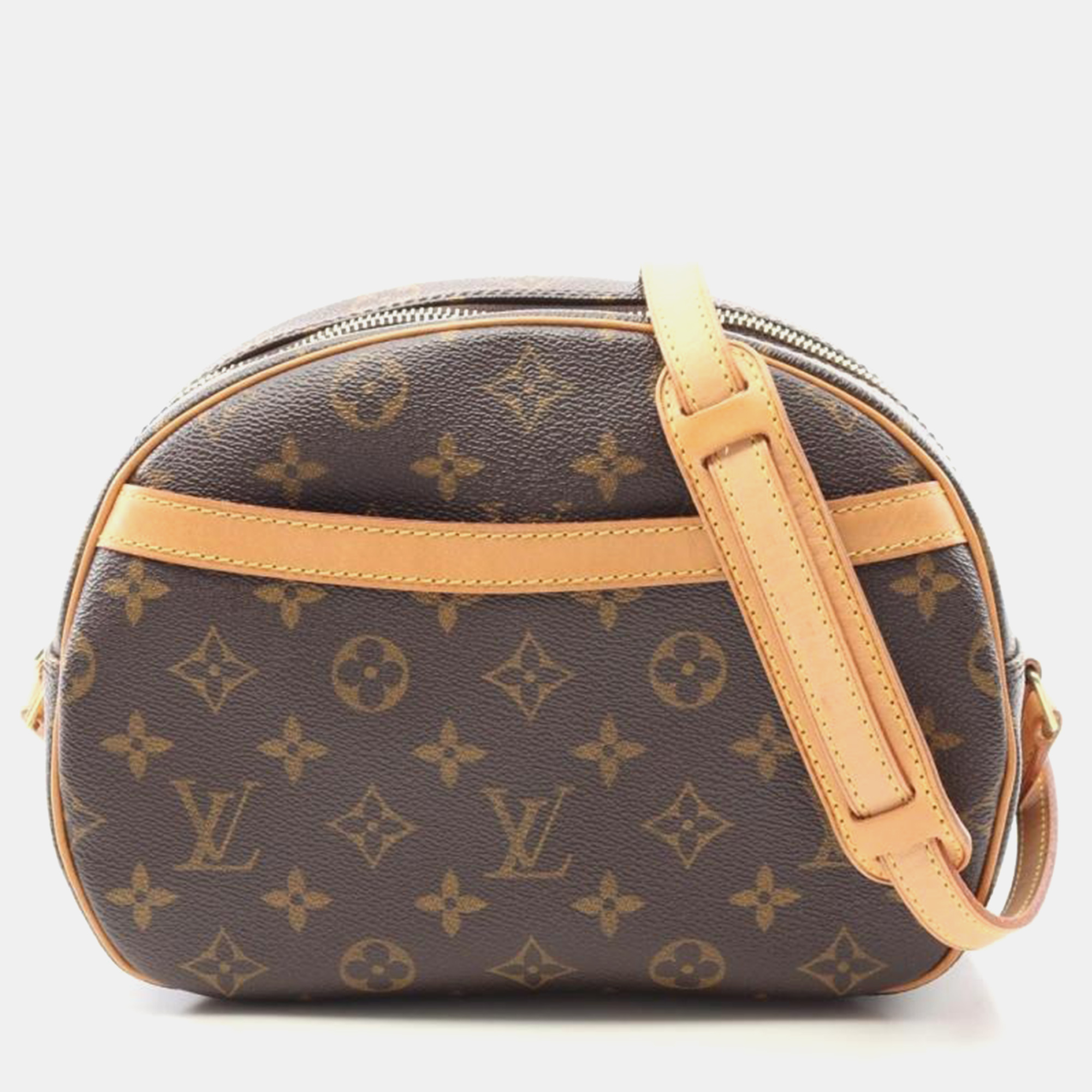 

Louis Vuitton Blois Brown Monogram Canvas Shoulder Bag