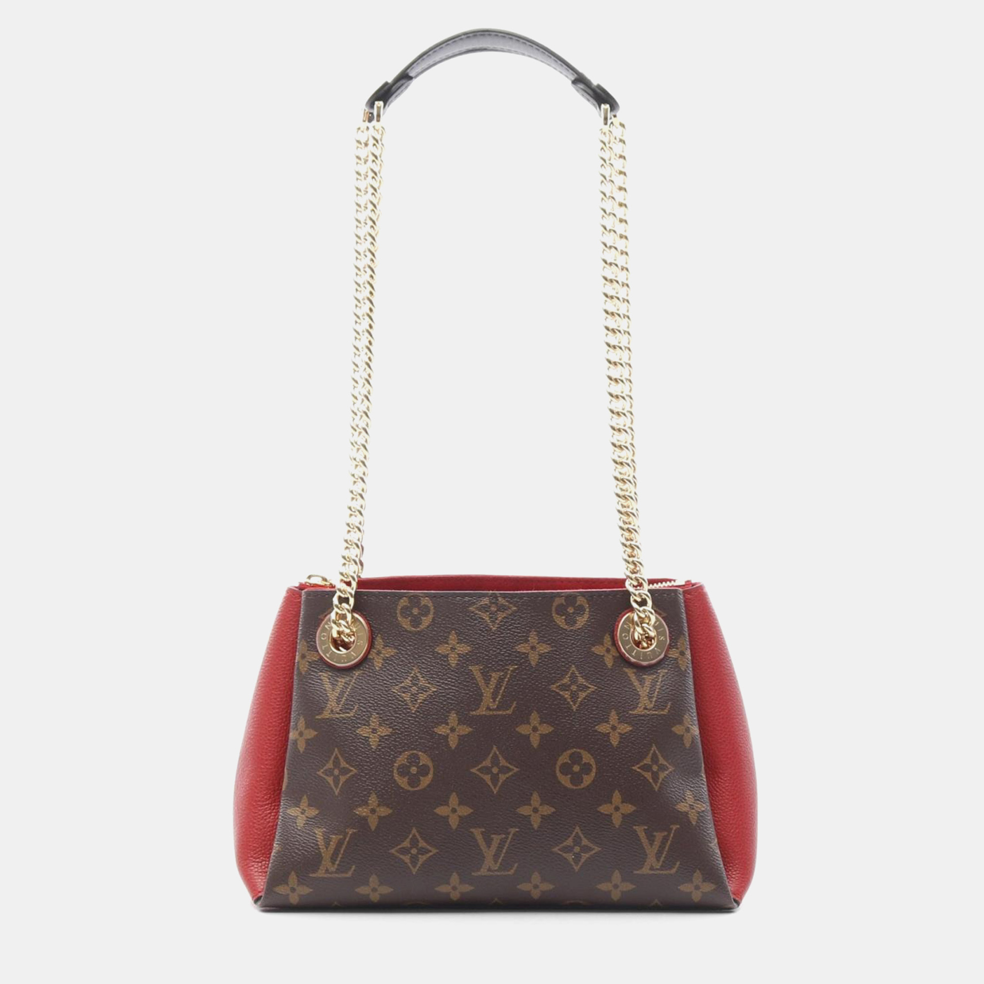 

Louis Vuitton Surene Bb Shoulder Chain Bag Monogram Canvas Cerise, Brown