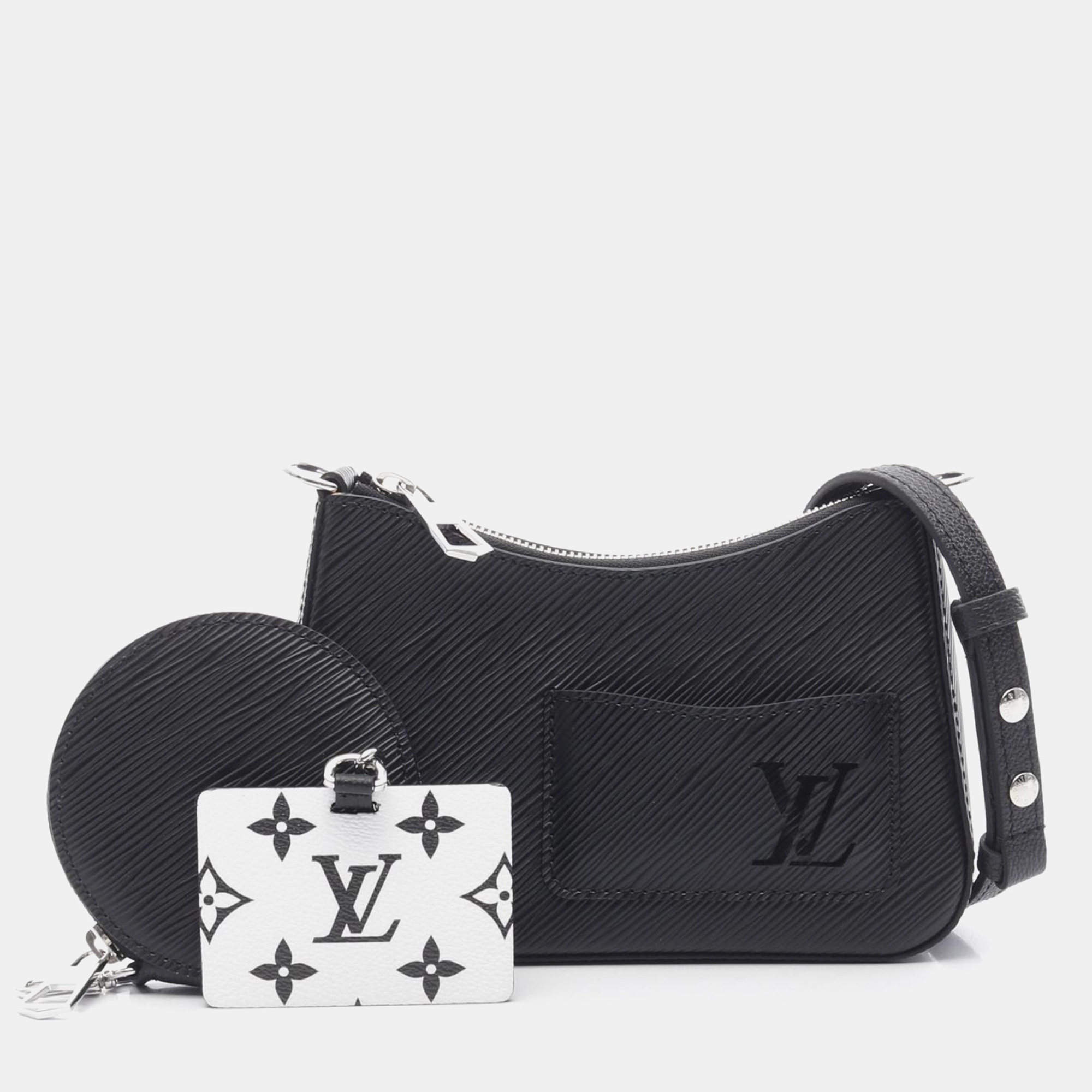 

Louis Vuitton Marellini Shoulder Handbag Epi Leather Black