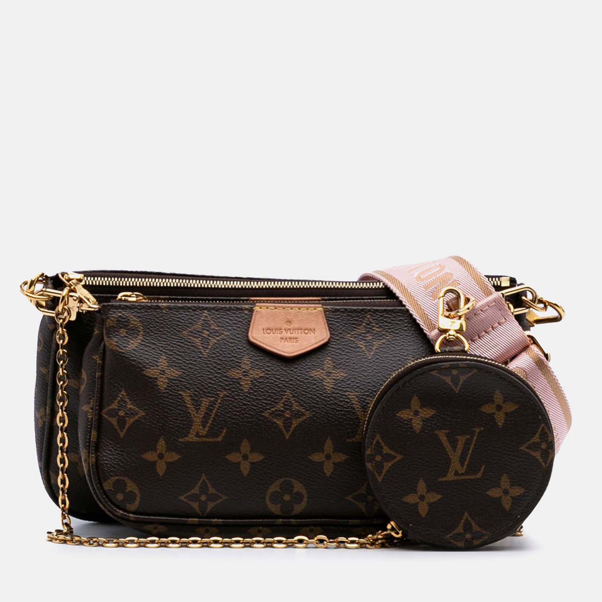 

Louis Vuitton Brown Monogram Multi Pochette Accessoires