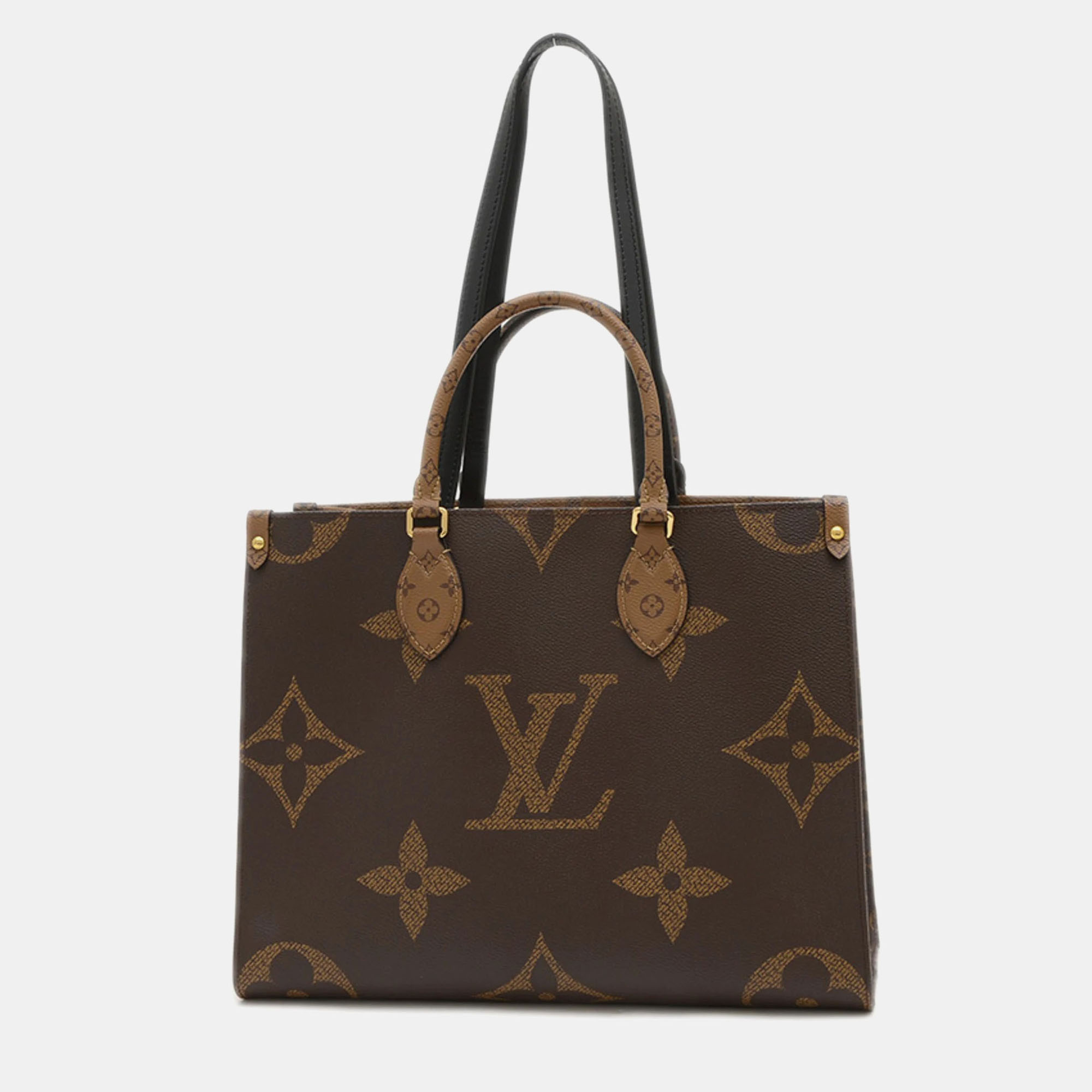 

Louis Vuitton Monogram Giant On The Go Mm 2Way Bag Shoulder, Brown