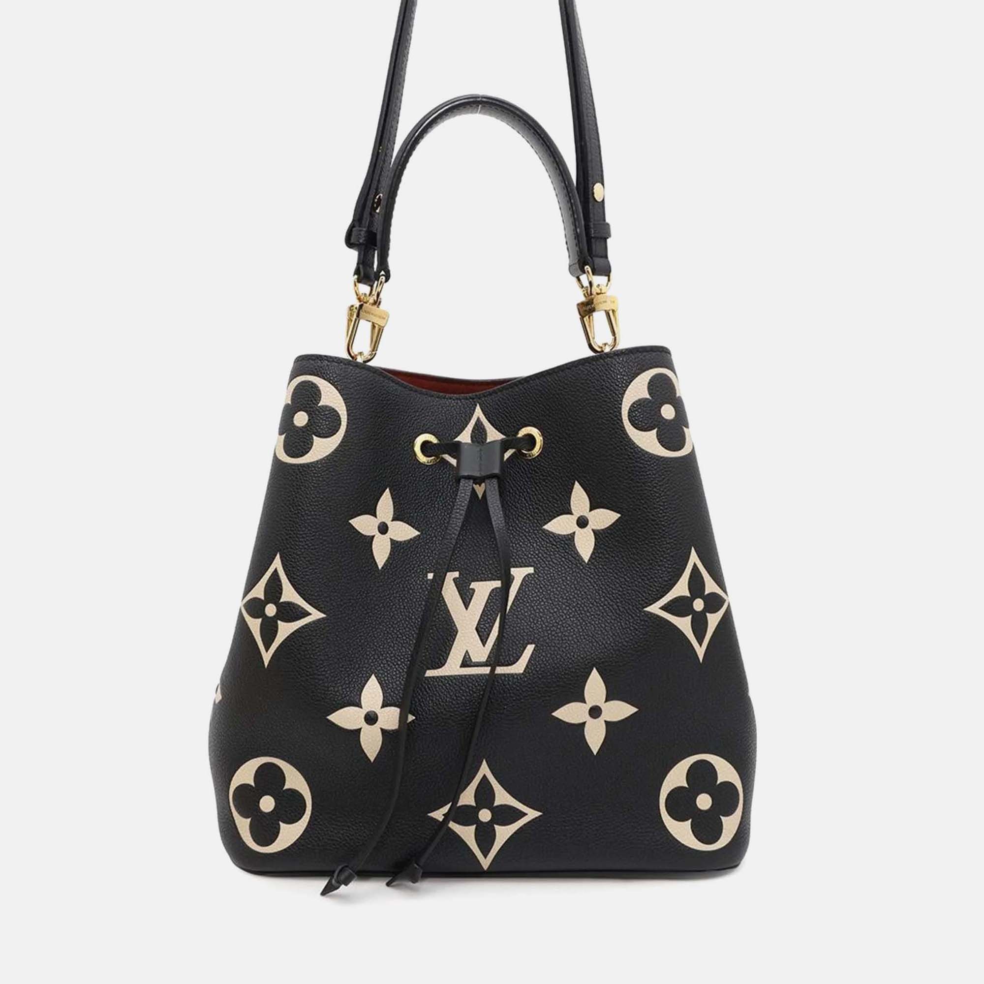 

Louis Vuitton Shoulder Bag Bicolor Monogram Empreinte Neonoe Mm Handbag Black, Multicolor
