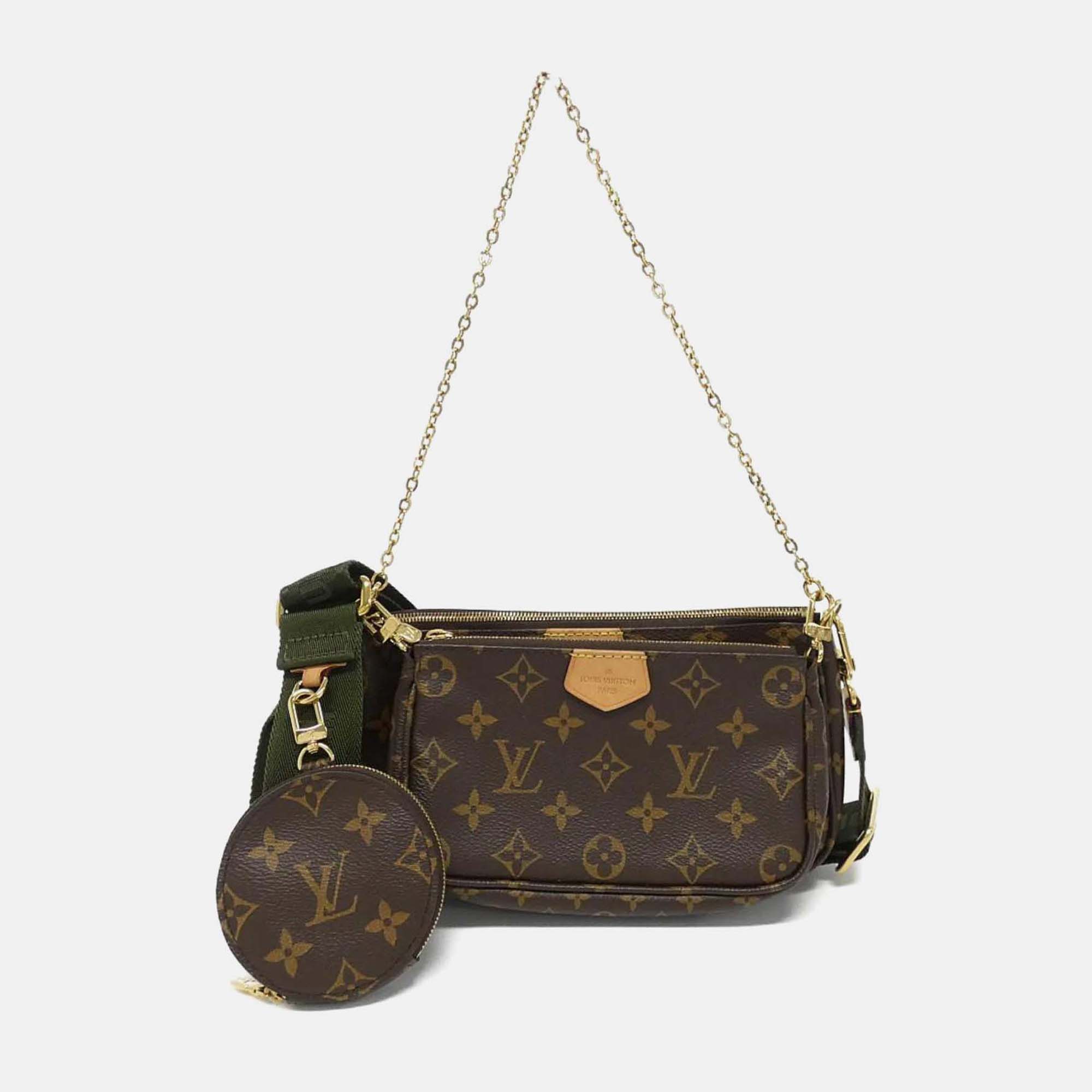 

Louis Vuitton Monogram Multi Pochette Accessoires Shoulder Bag, Brown