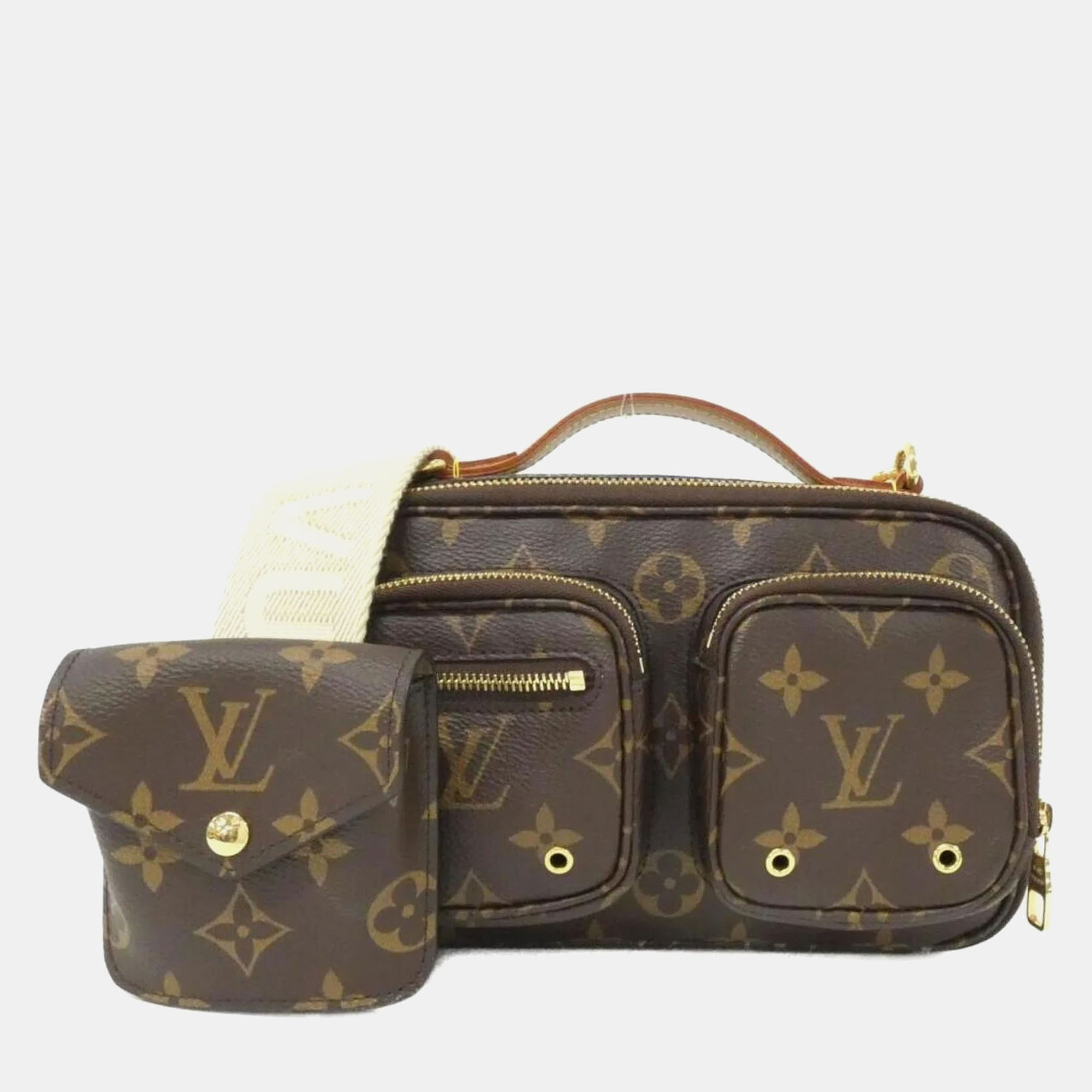 

Louis Vuitton Monogram Utility Crossbody Shoulder Bag, Brown