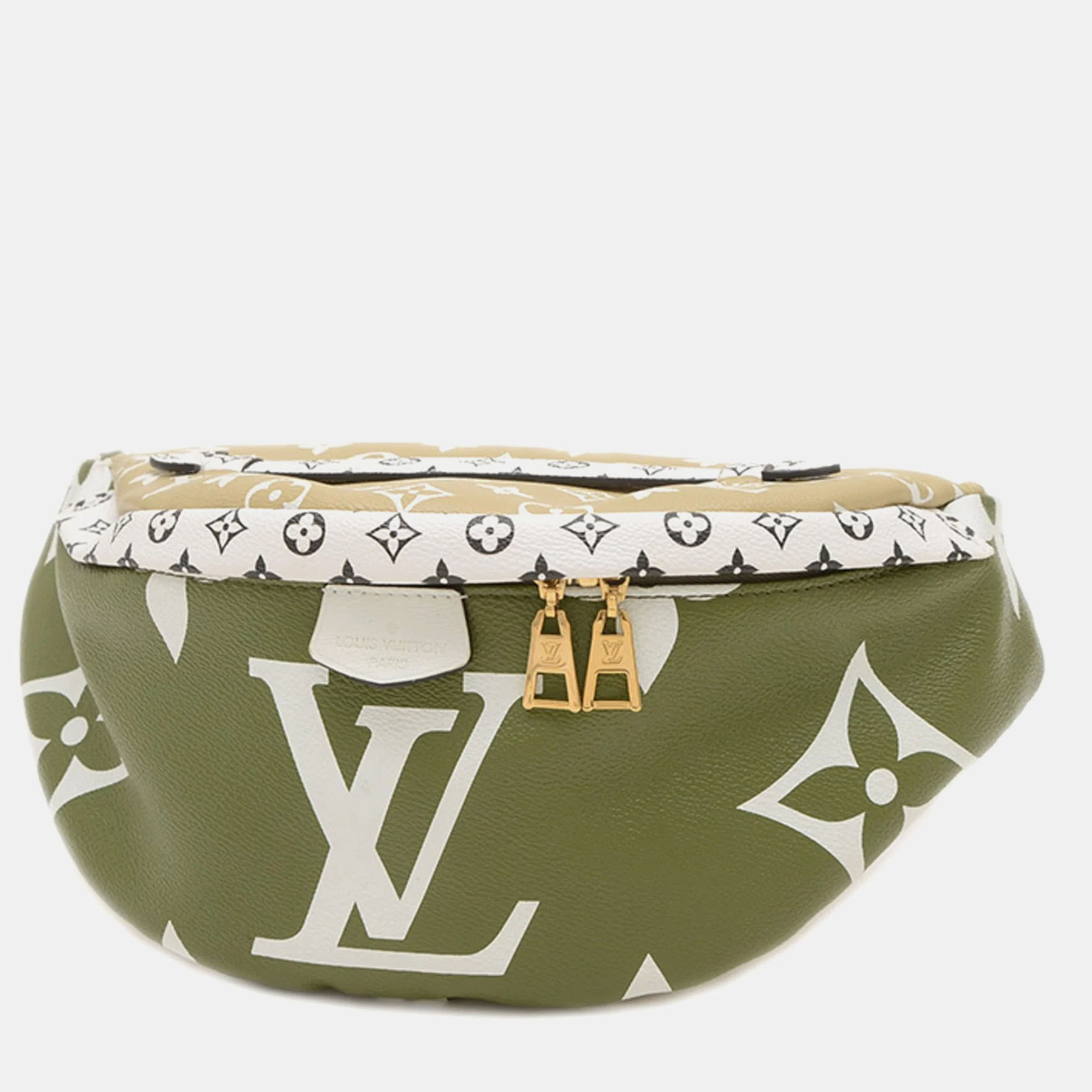 

Louis Vuitton Monogram Giant Khaki Bum Bag, Beige
