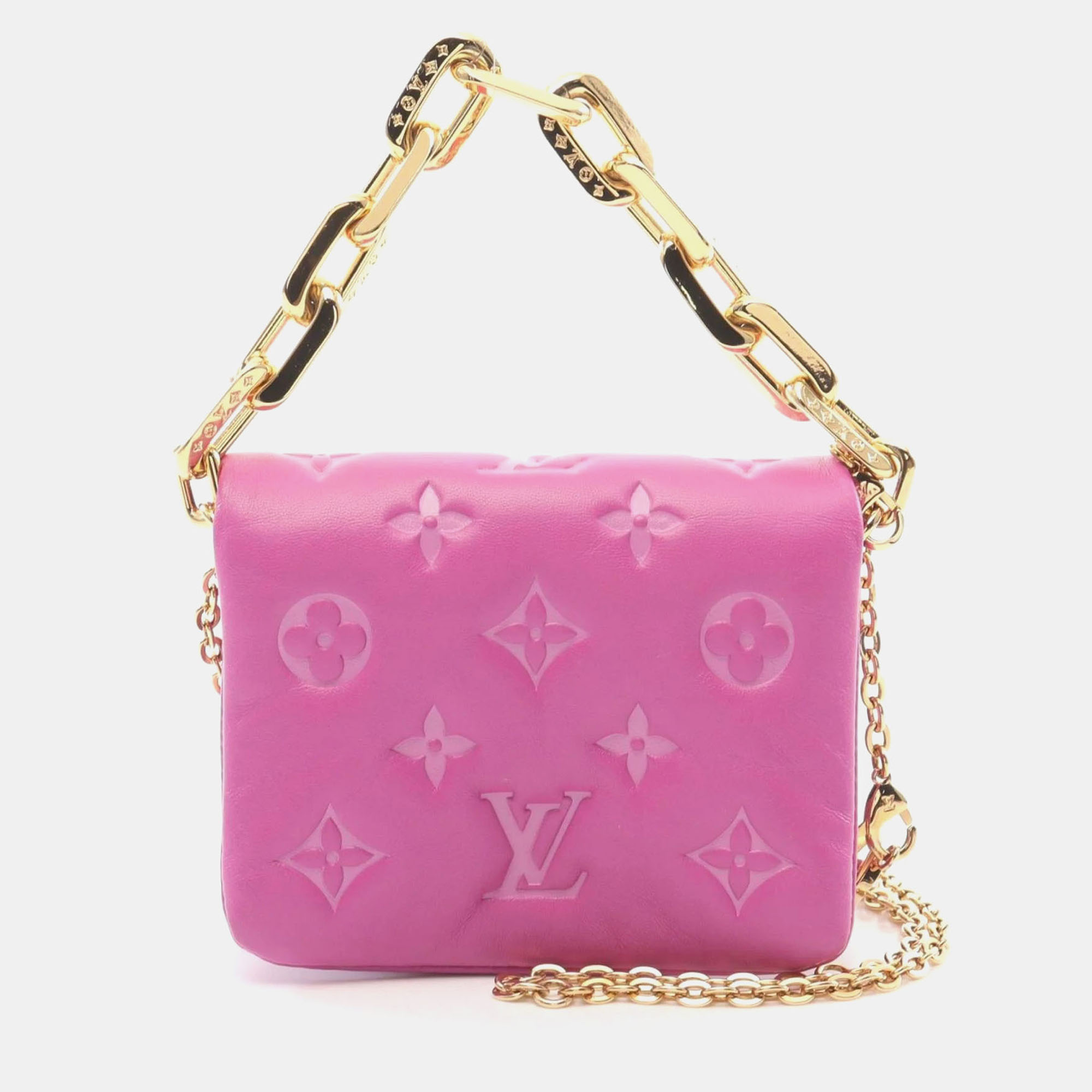 

Louis Vuitton Coussin Pink Leather Shoulder Bag