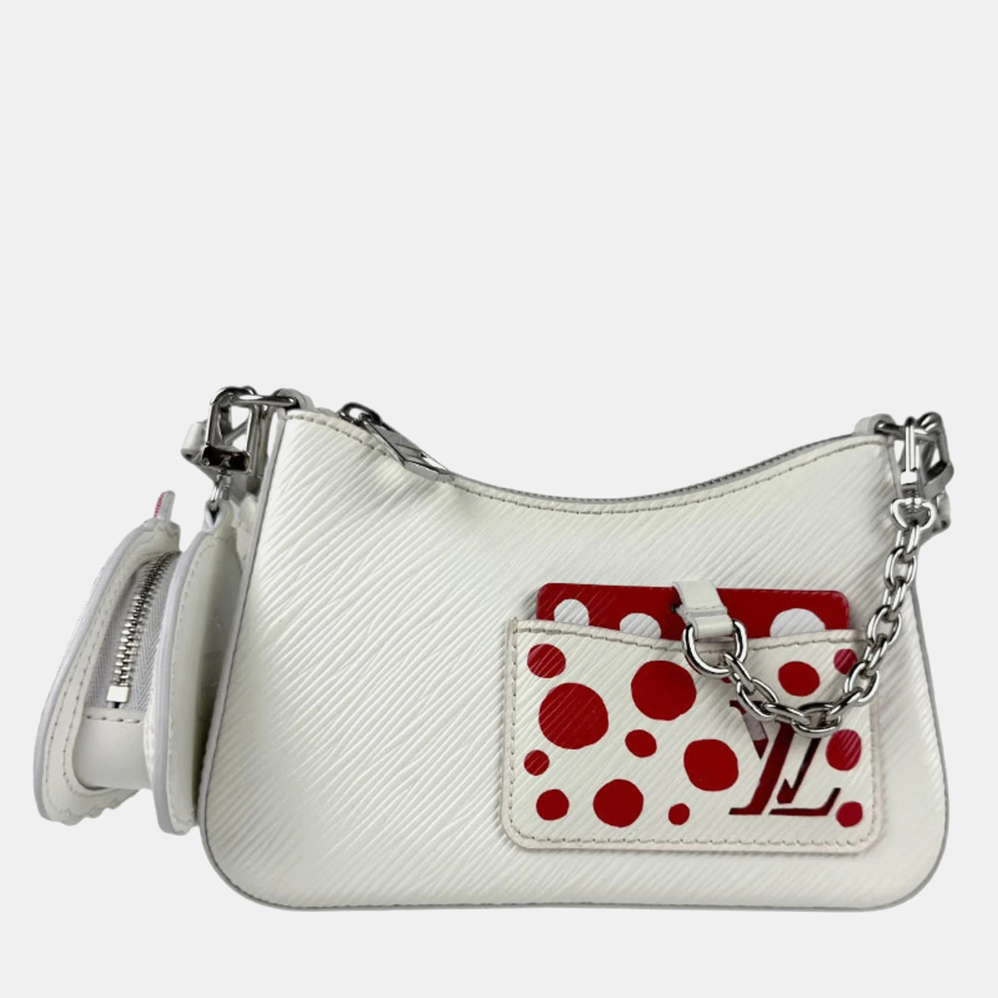 

Louis Vuitton Lv X Yk Malerini Epi Leather White Shoulder Bag