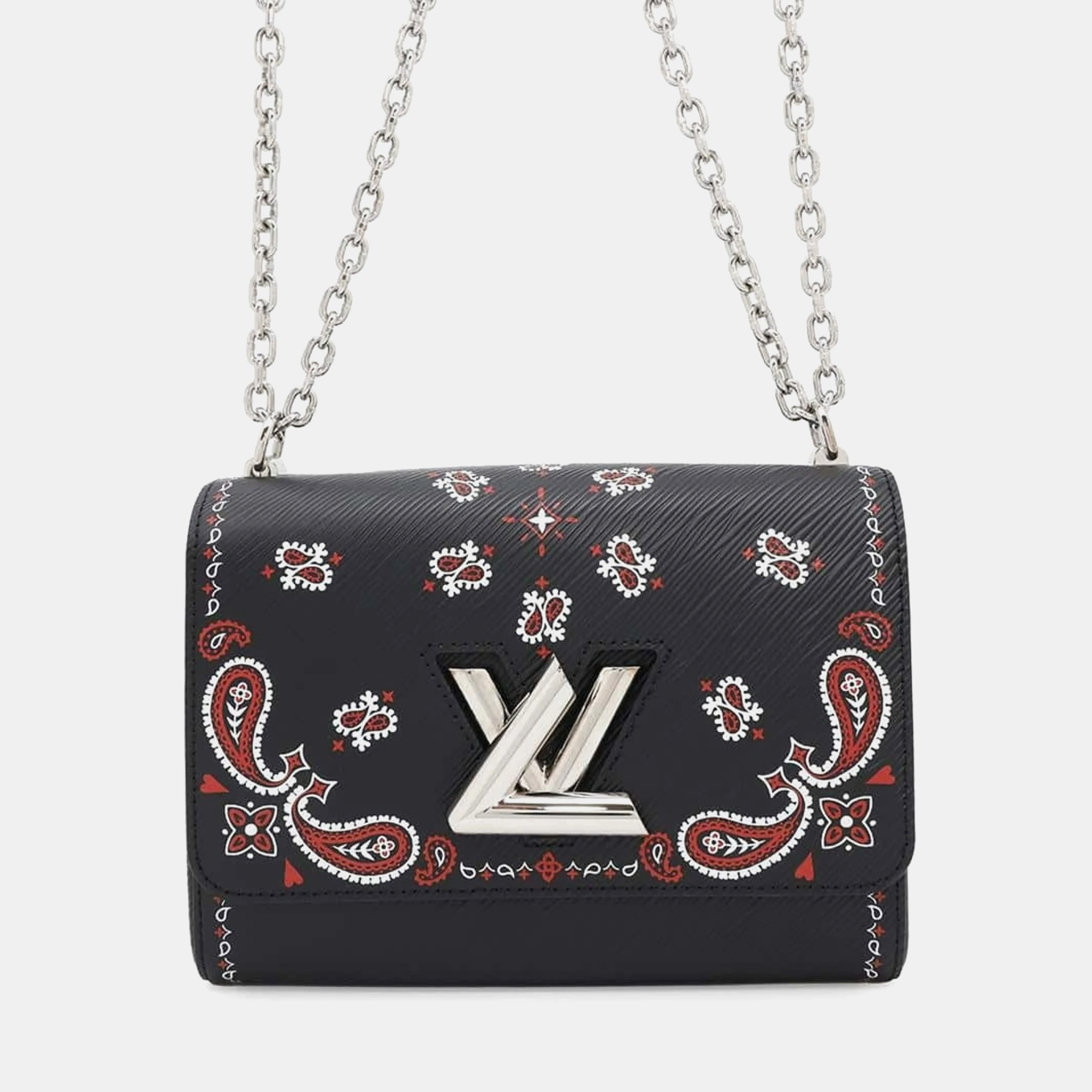 

Louis Vuitton Paisley Twist Mm Black Epi Shoulder Bag