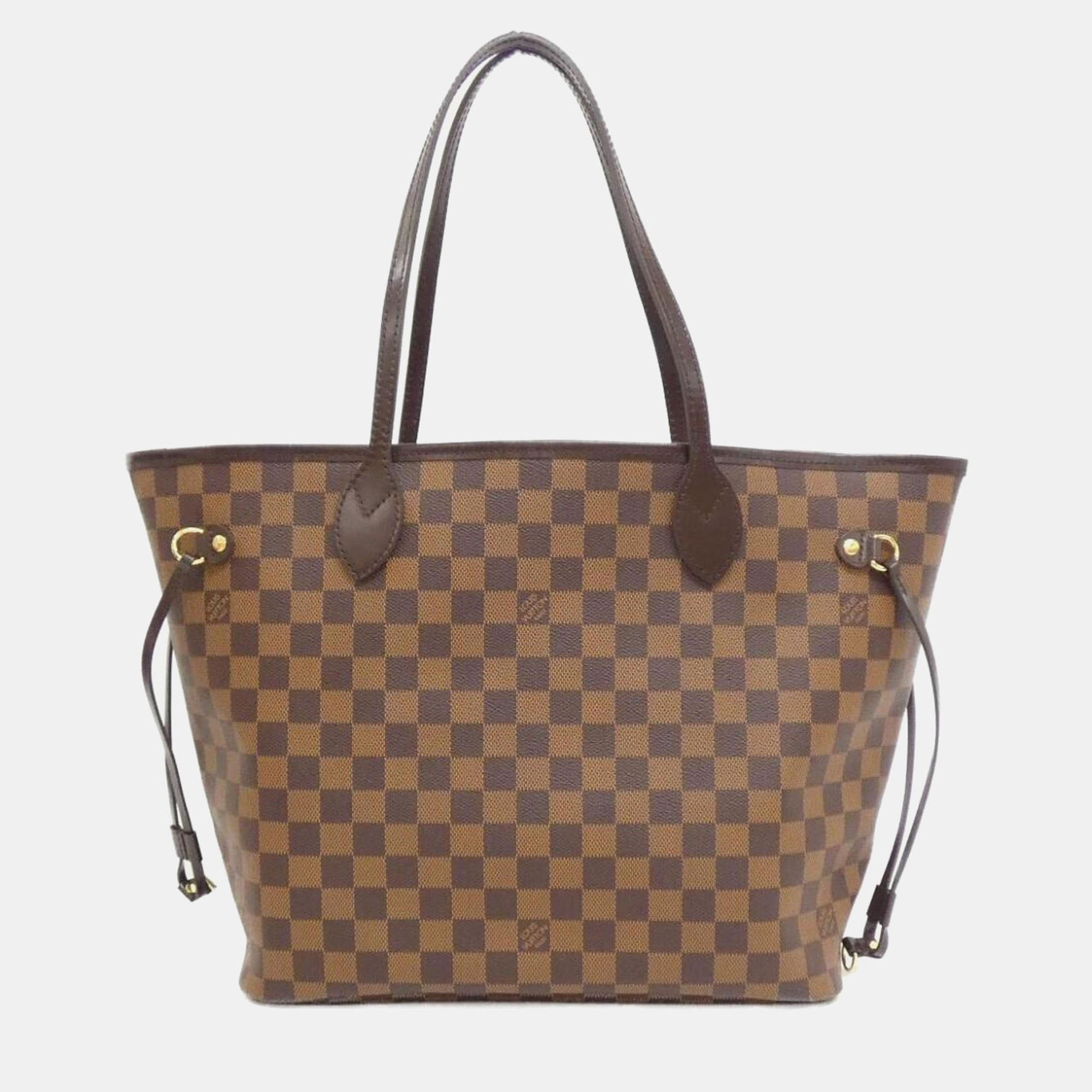 

Louis Vuitton Damier Neverfull Mm Handbag, Brown