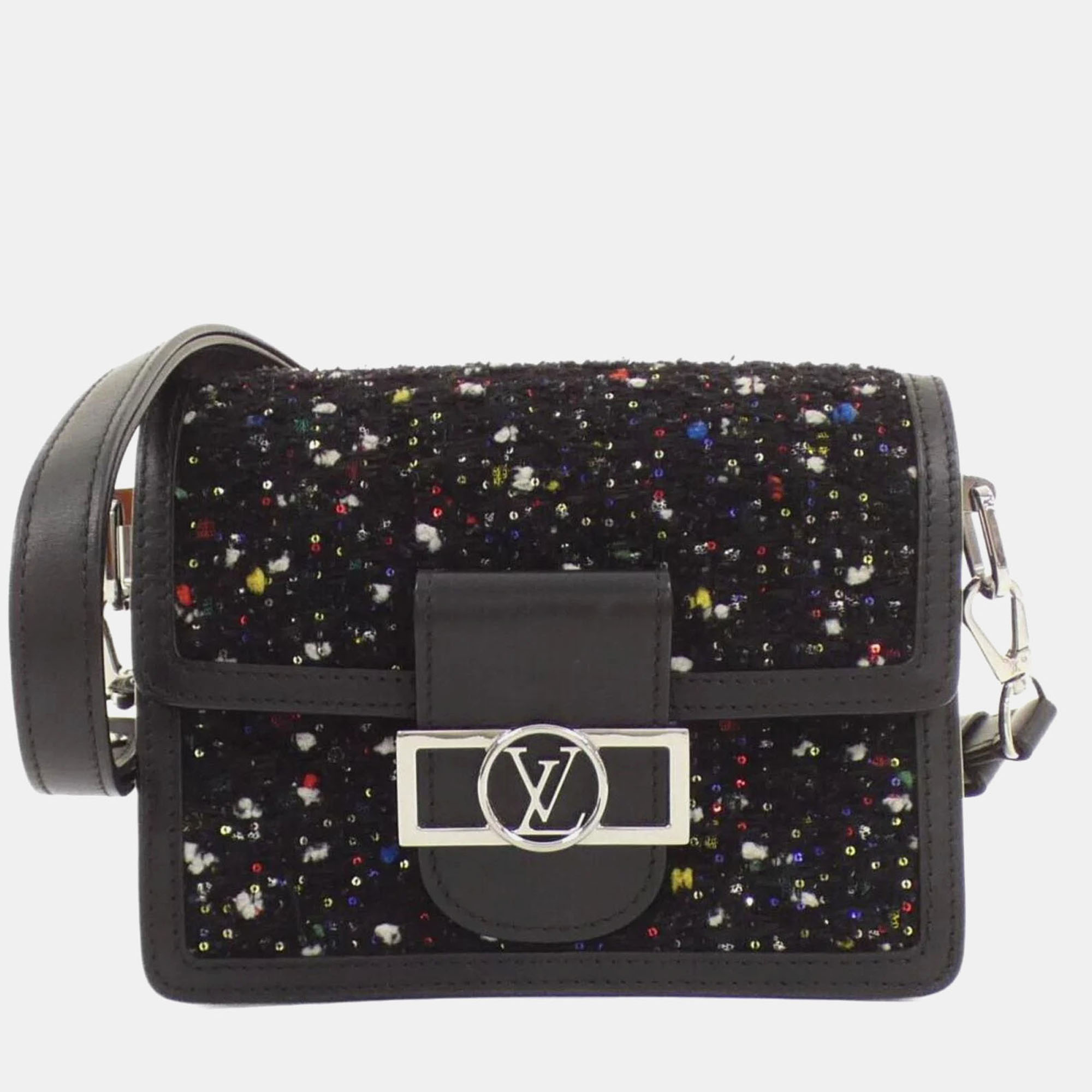 

Louis Vuitton Dauphine Mini Shoulder Bag, Black