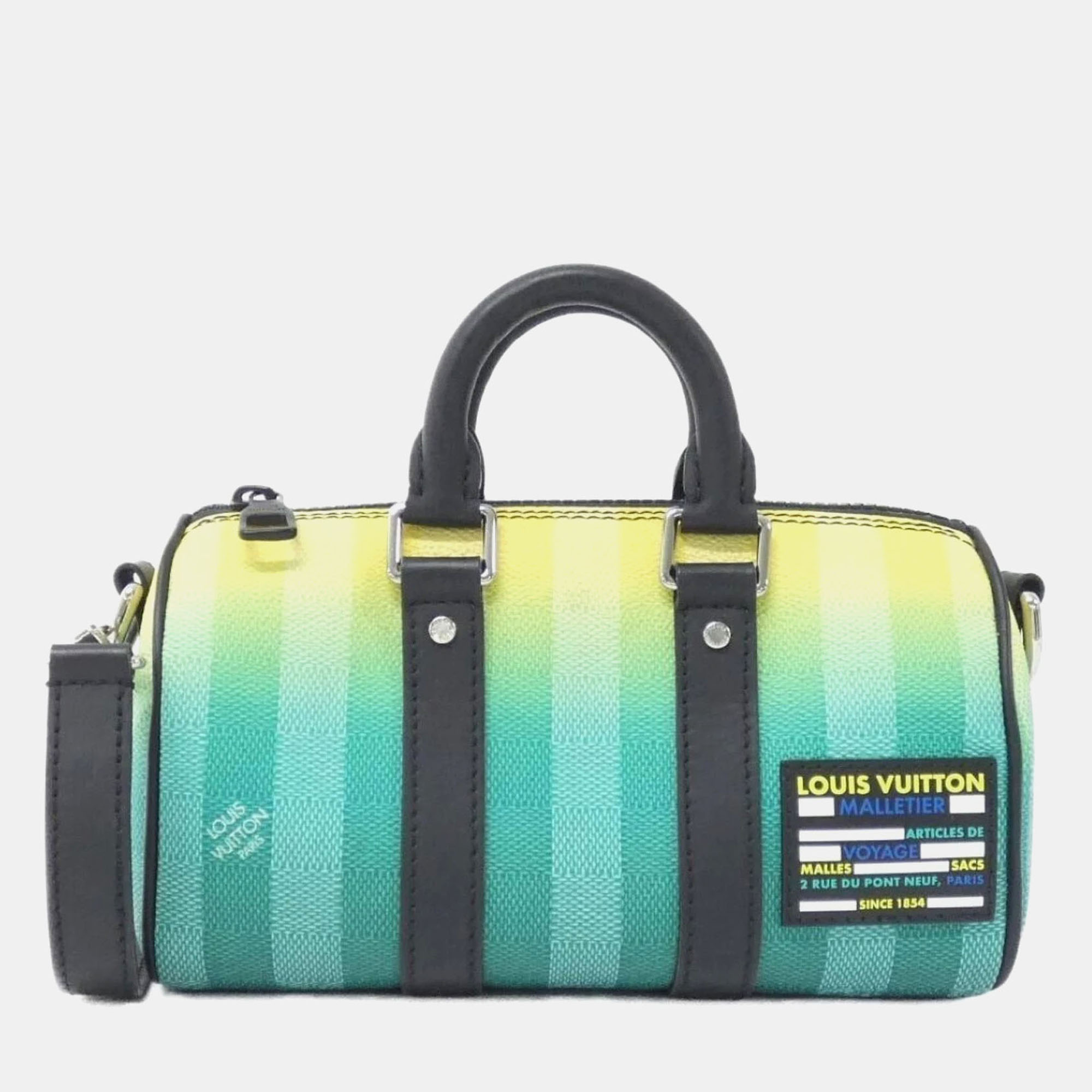 

Louis Vuitton Day Break Damier Stripe Keepall  Boston Bag, Multicolor