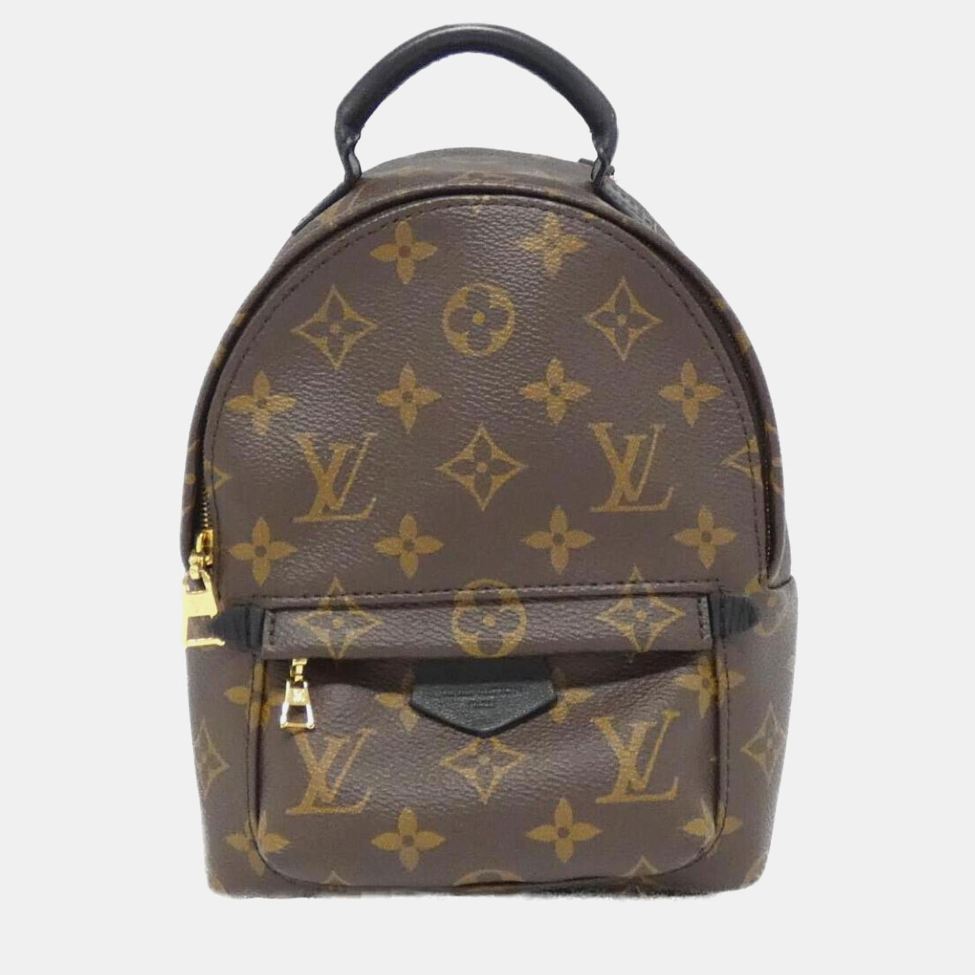 

Louis Vuitton Monogram Palm Springs Mini Brown Coated Canvas Backpack