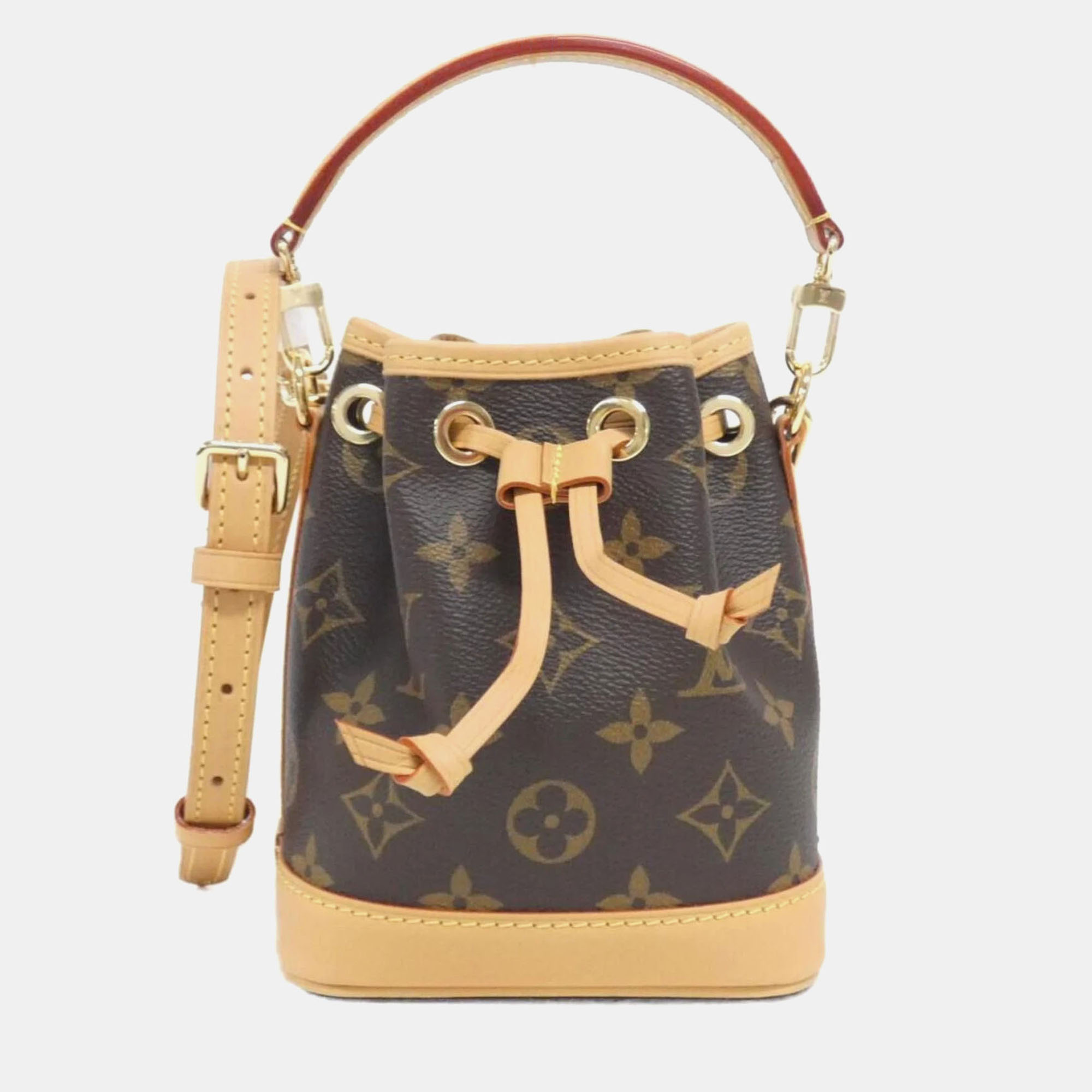 

Louis Vuitton Monogram Nano Noe Shoulder Bag, Brown