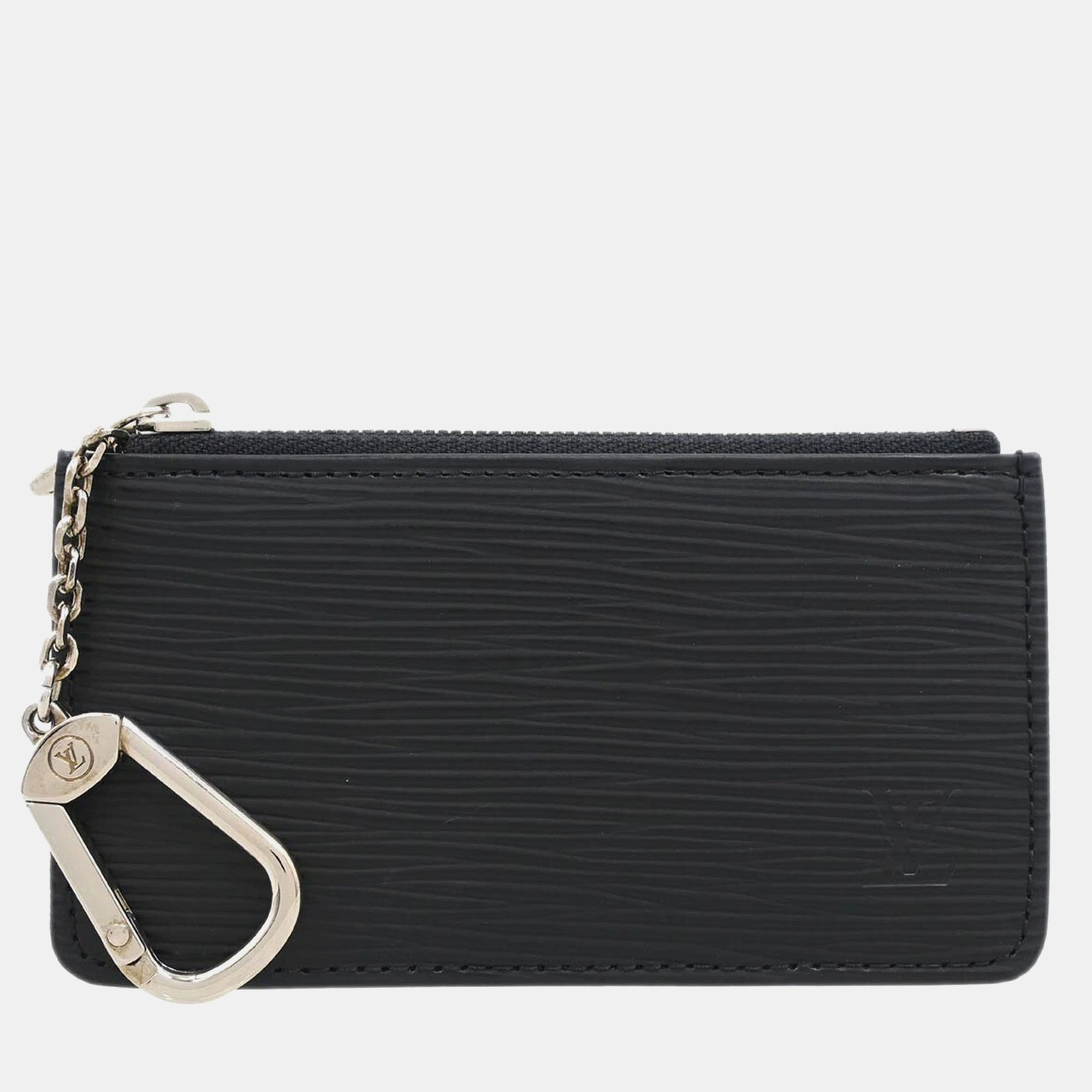 

Louis Vuitton Black Epi Pochette Cles Coin Purse