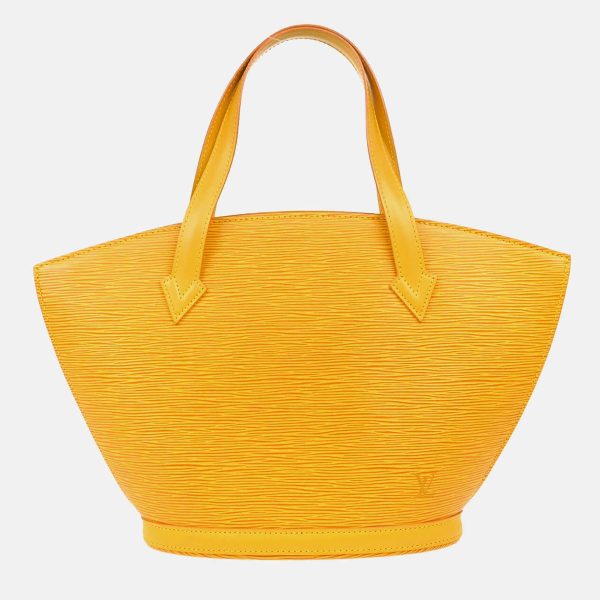 

Louis Vuitton Yellow Epi Saint Jacques Tote Handbag