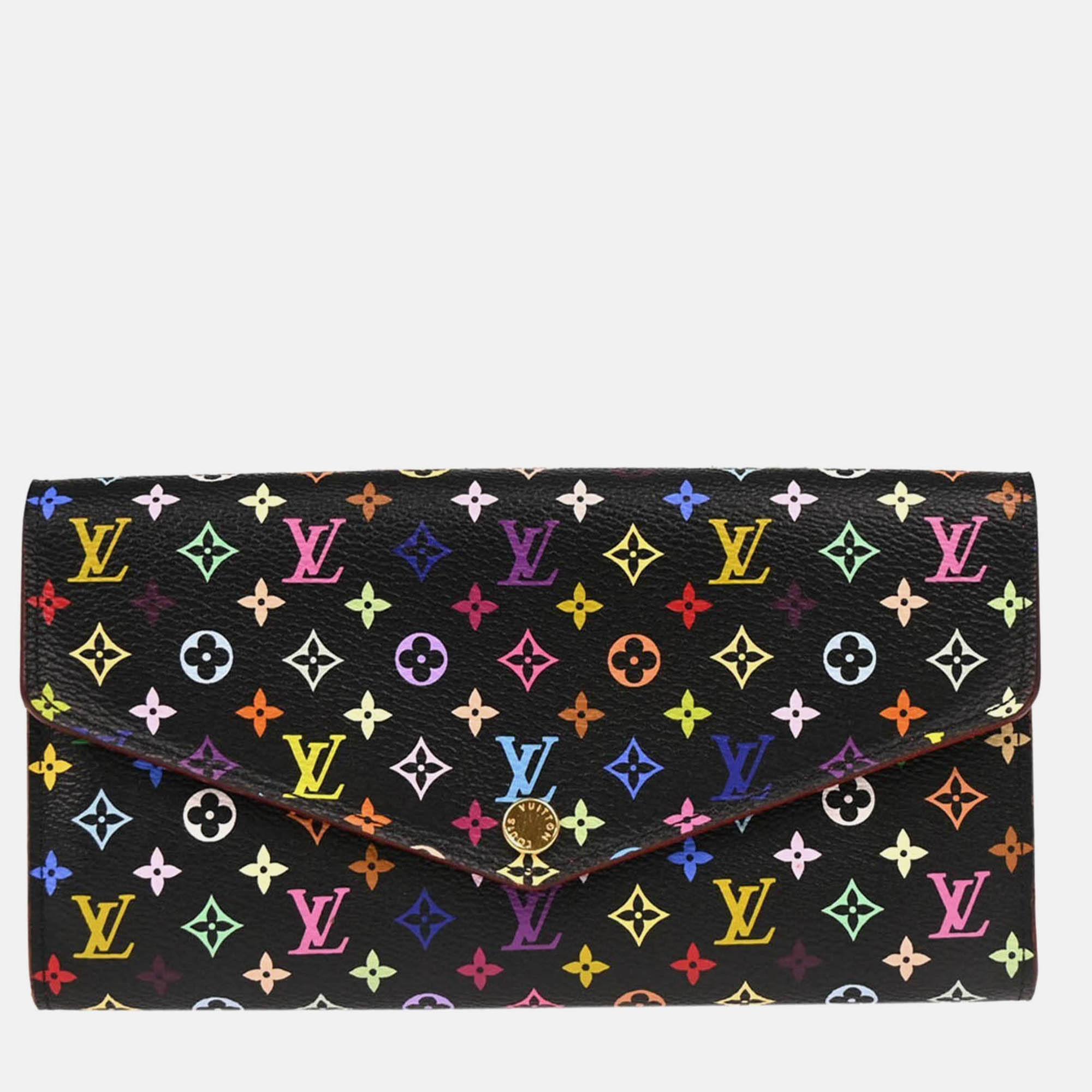 

Louis Vuitton Black/Multicolor Portefeuille Sarah Wallet
