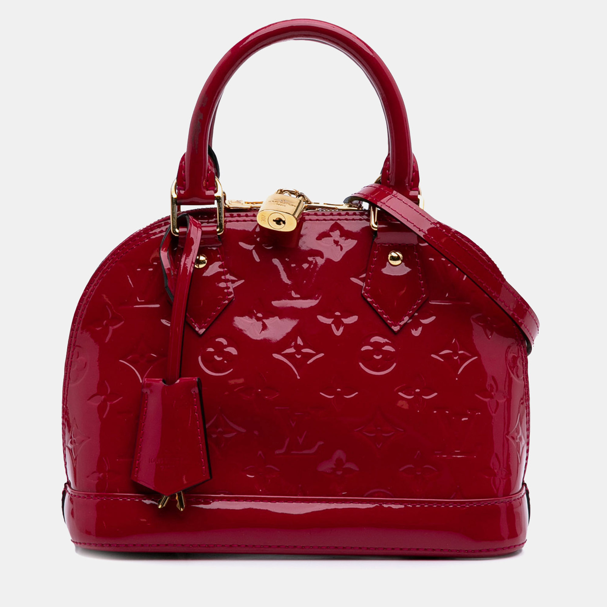 

Louis Vuitton Pink Monogram Vernis Alma BB
