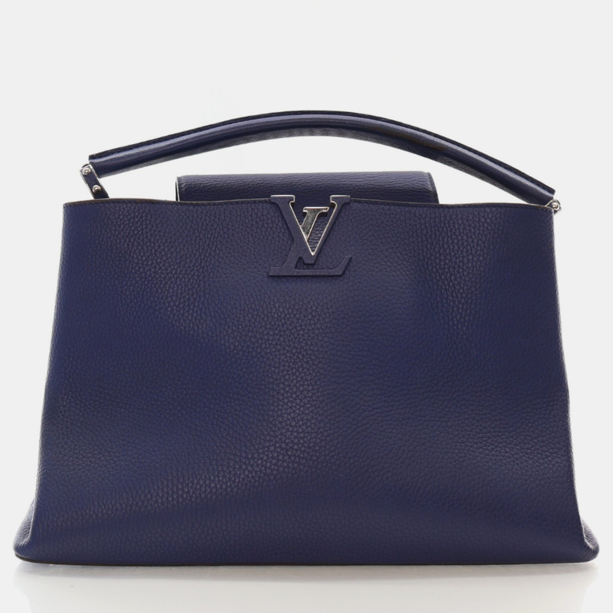 

Louis Vuitton Taurillon Capucines MM, Navy blue