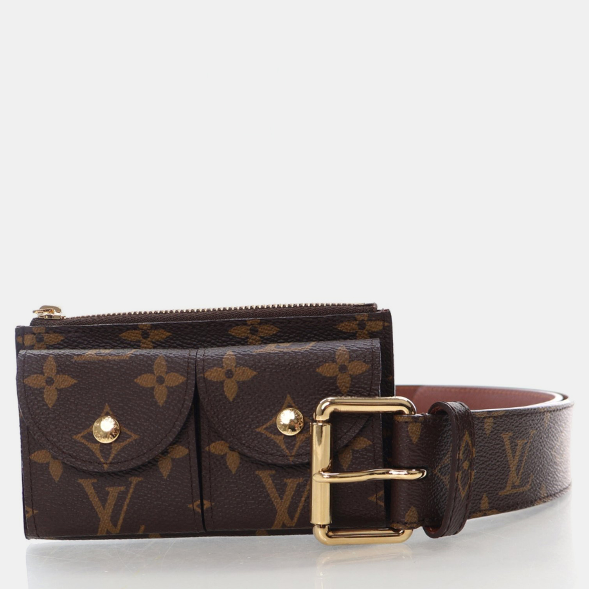 Louis Vuitton Pochette Duo Monogram Canvas Belt Bag