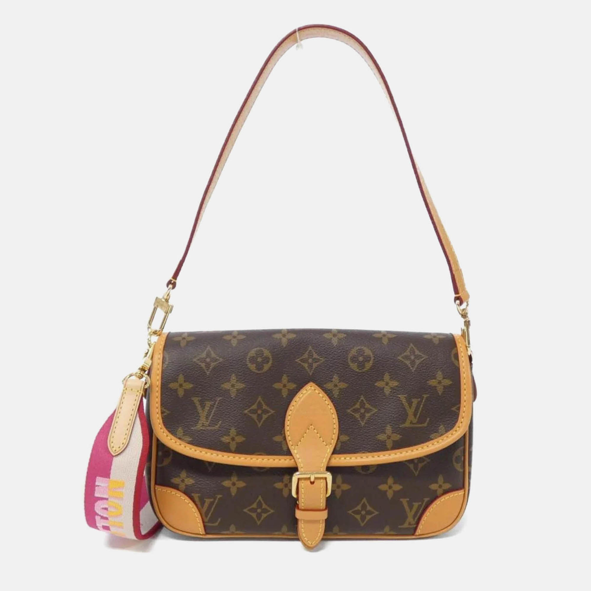 

Louis Vuitton Monogram Diane Pm Shoulder Bag, Brown