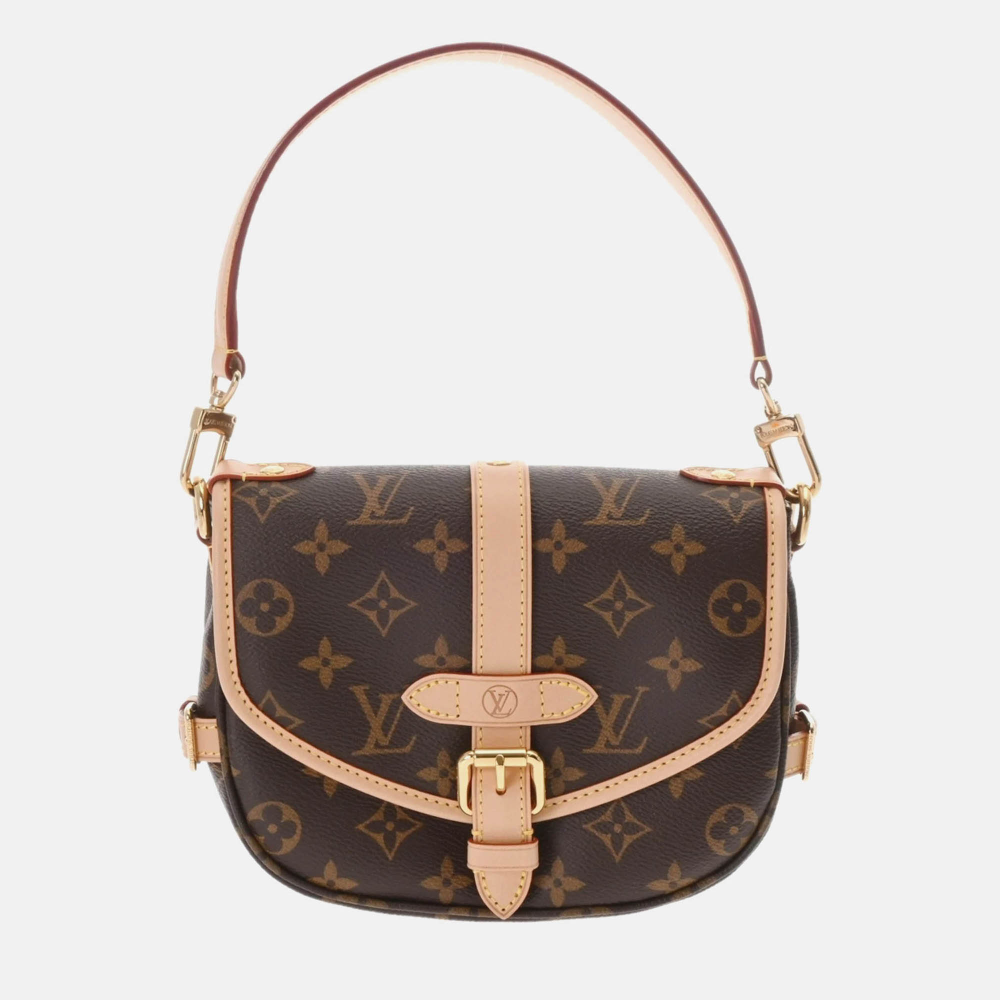 

Louis Vuitton Monogram Saumur Bb Brown Canvas Bag