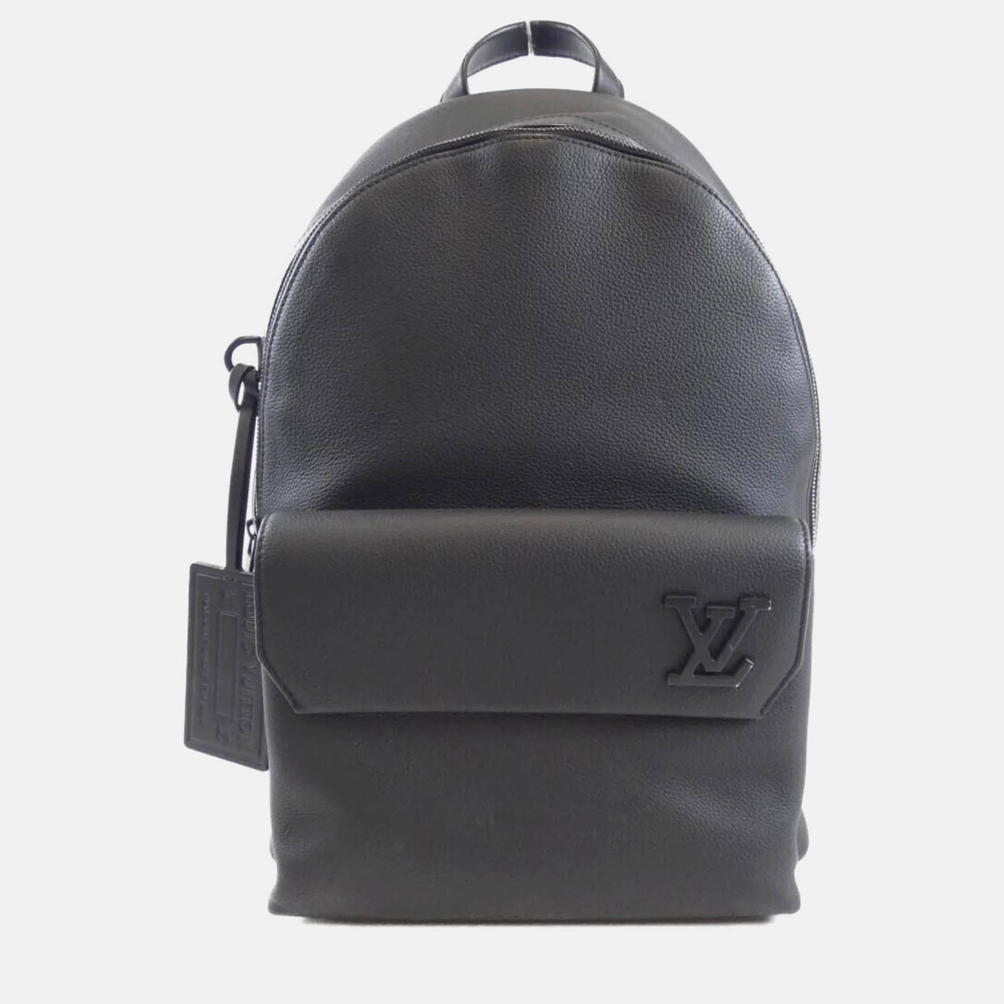 

Louis Vuitton Lv Aerogram Take Off Backpack, Black