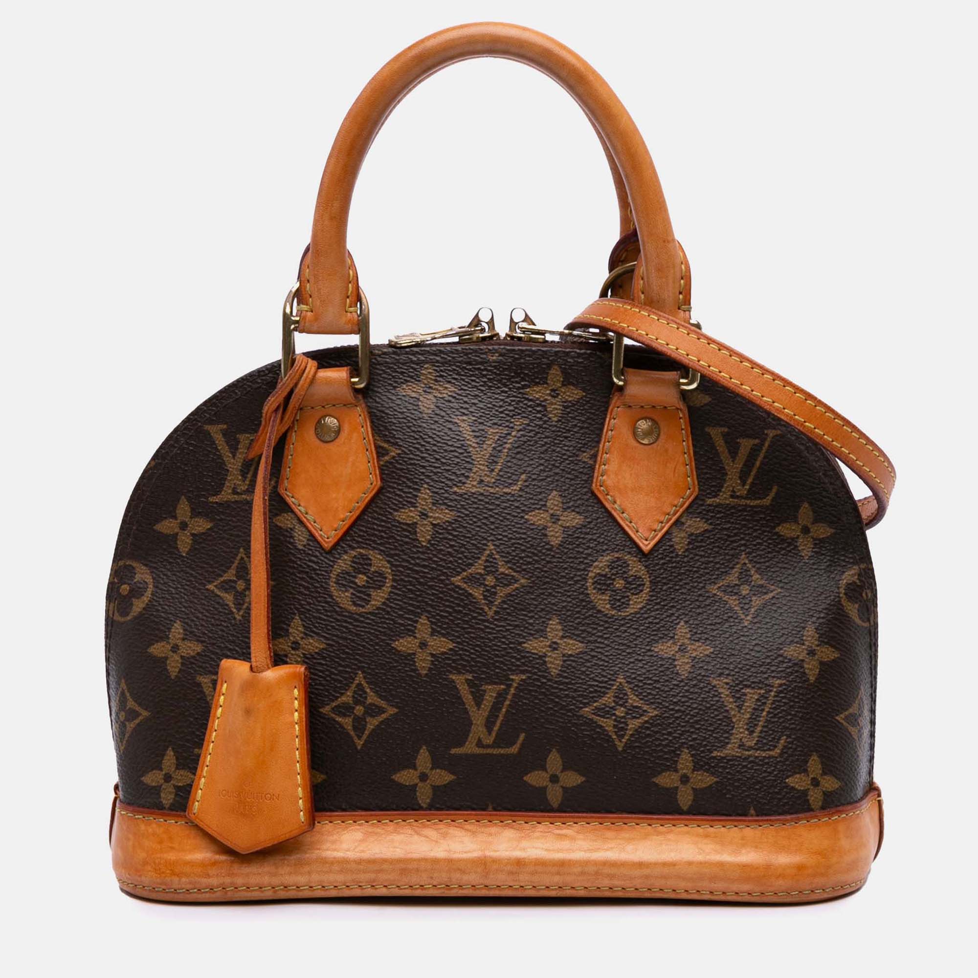 

Louis Vuitton Brown Monogram Alma BB