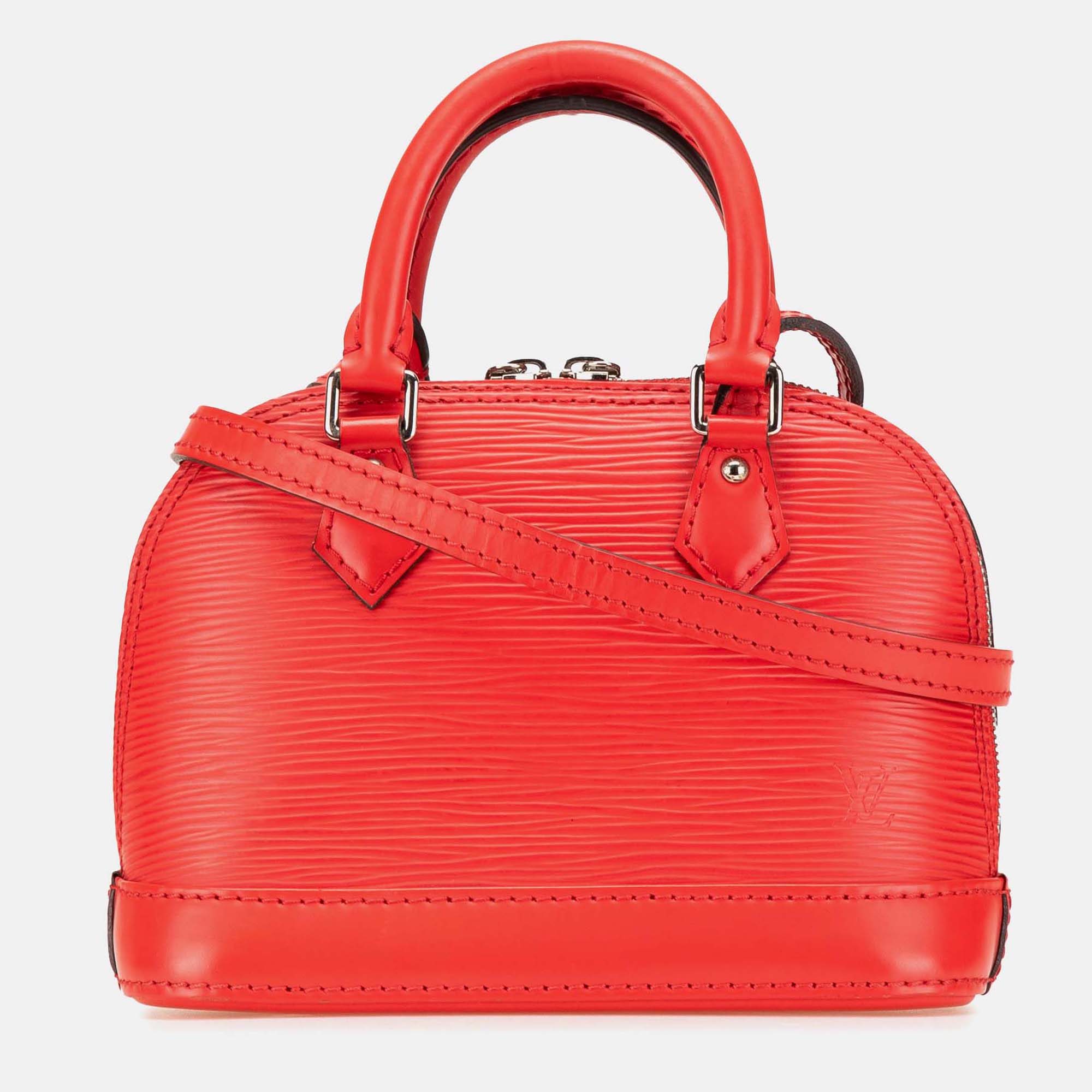 

Louis Vuitton Epi Nano Alma, Red