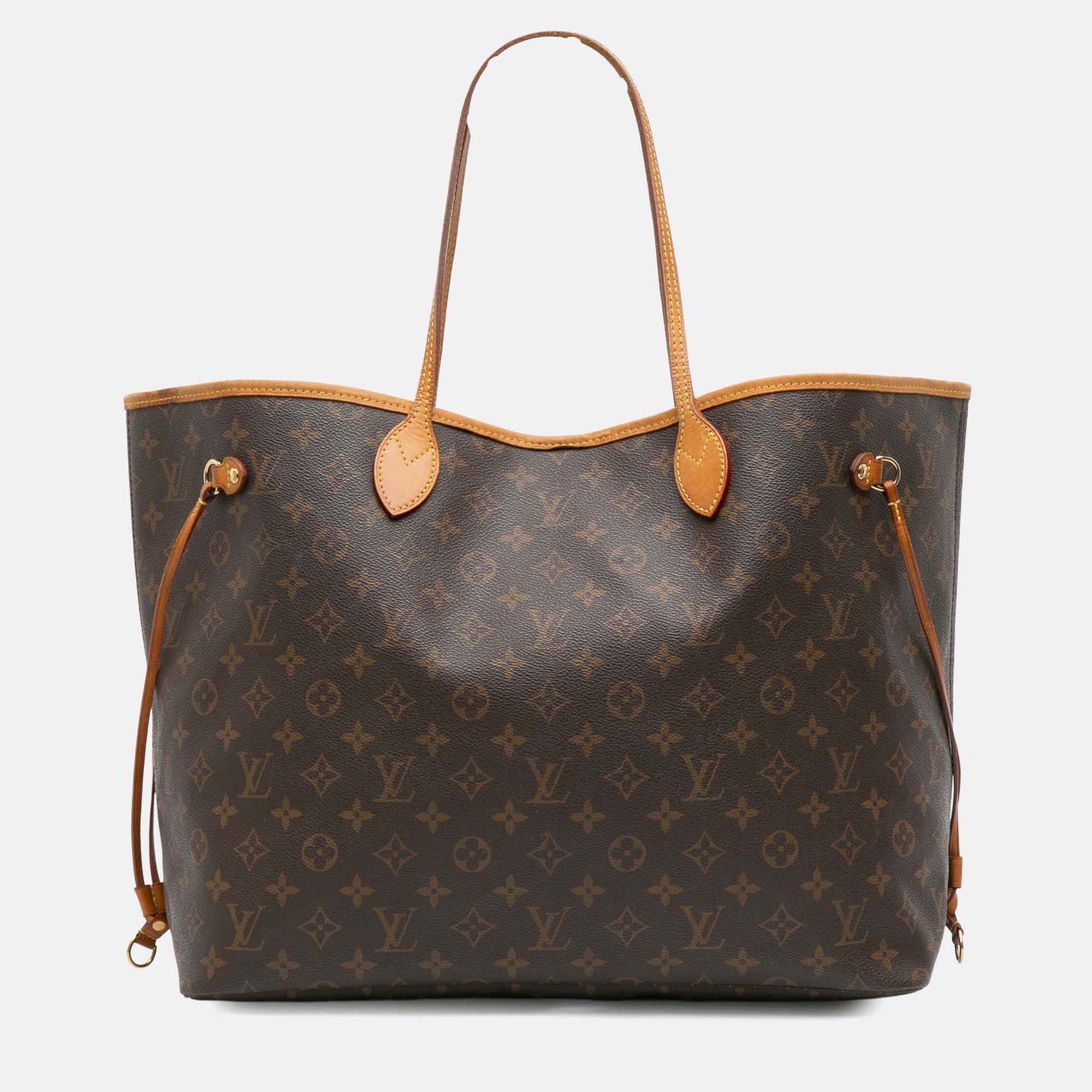 

Louis Vuitton Brown Monogram Neverfull GM