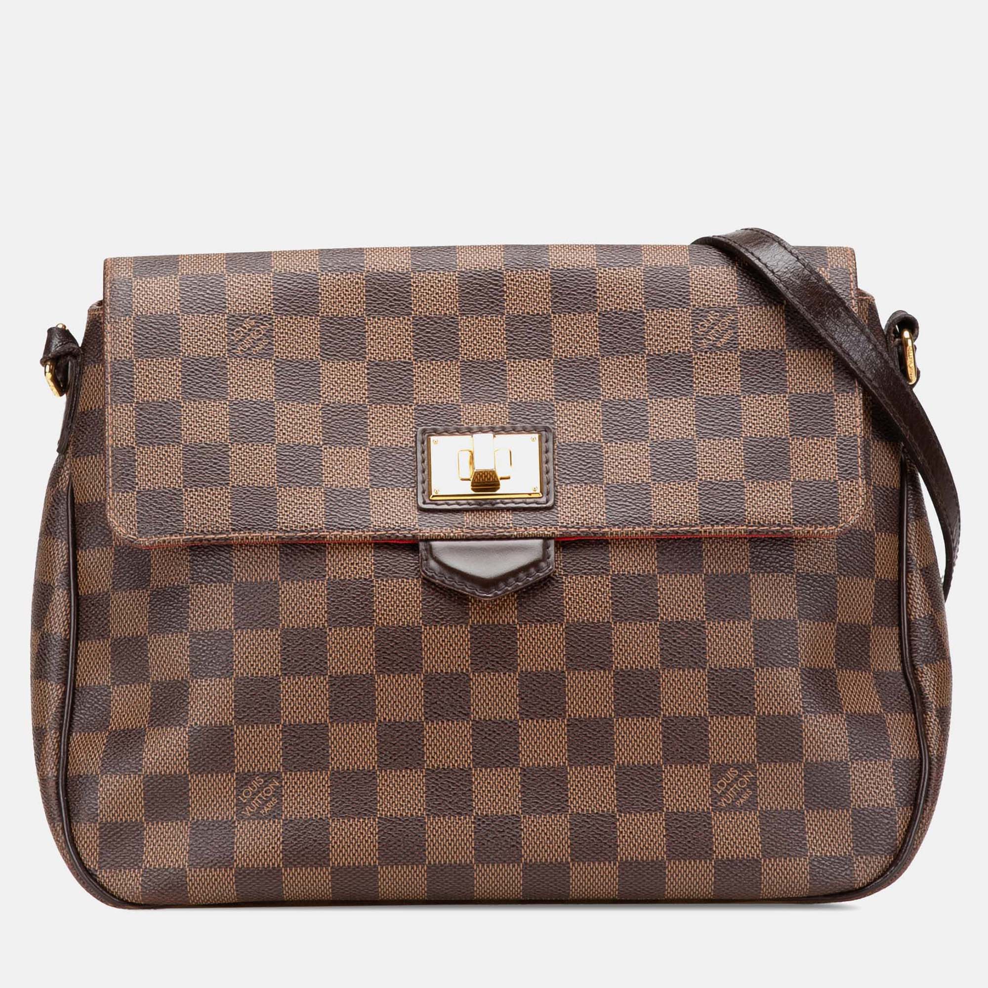 

Louis Vuitton Brown Damiere Ebene Besace Rosebery