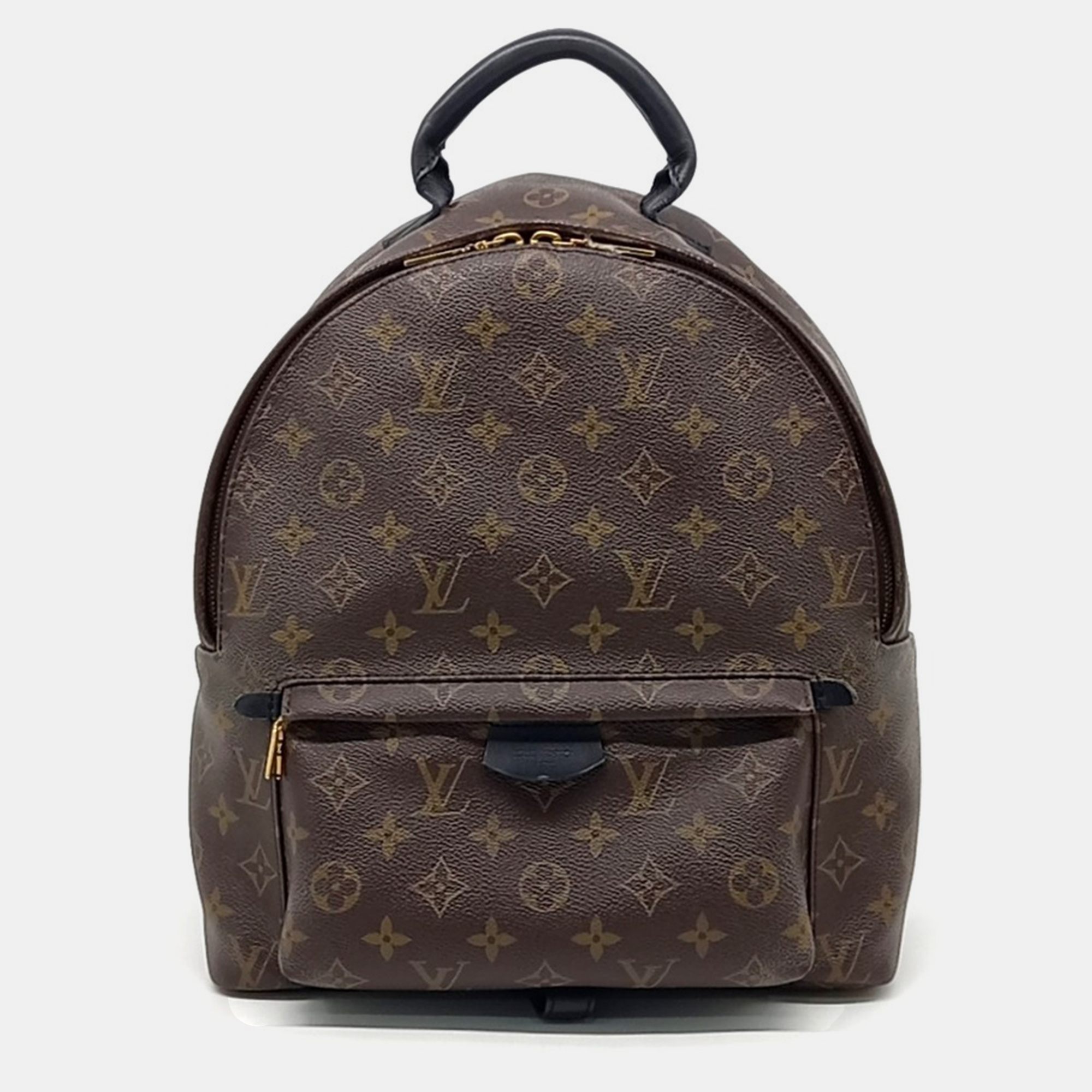 

Louis Vuitton Brown Coated Canvas Monogram Palm Springs Backpack