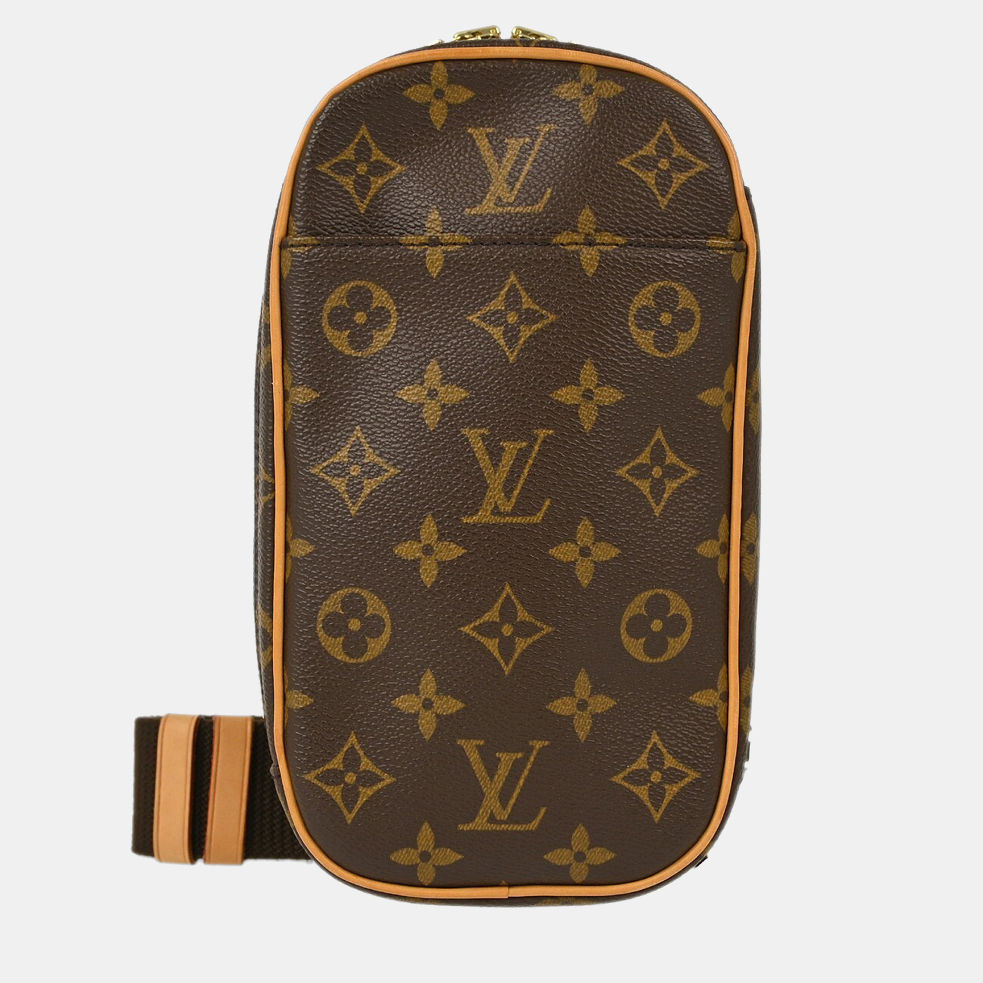 

Louis Vuitton Pochette Gange Monogram Canvas Waist Bag, Brown