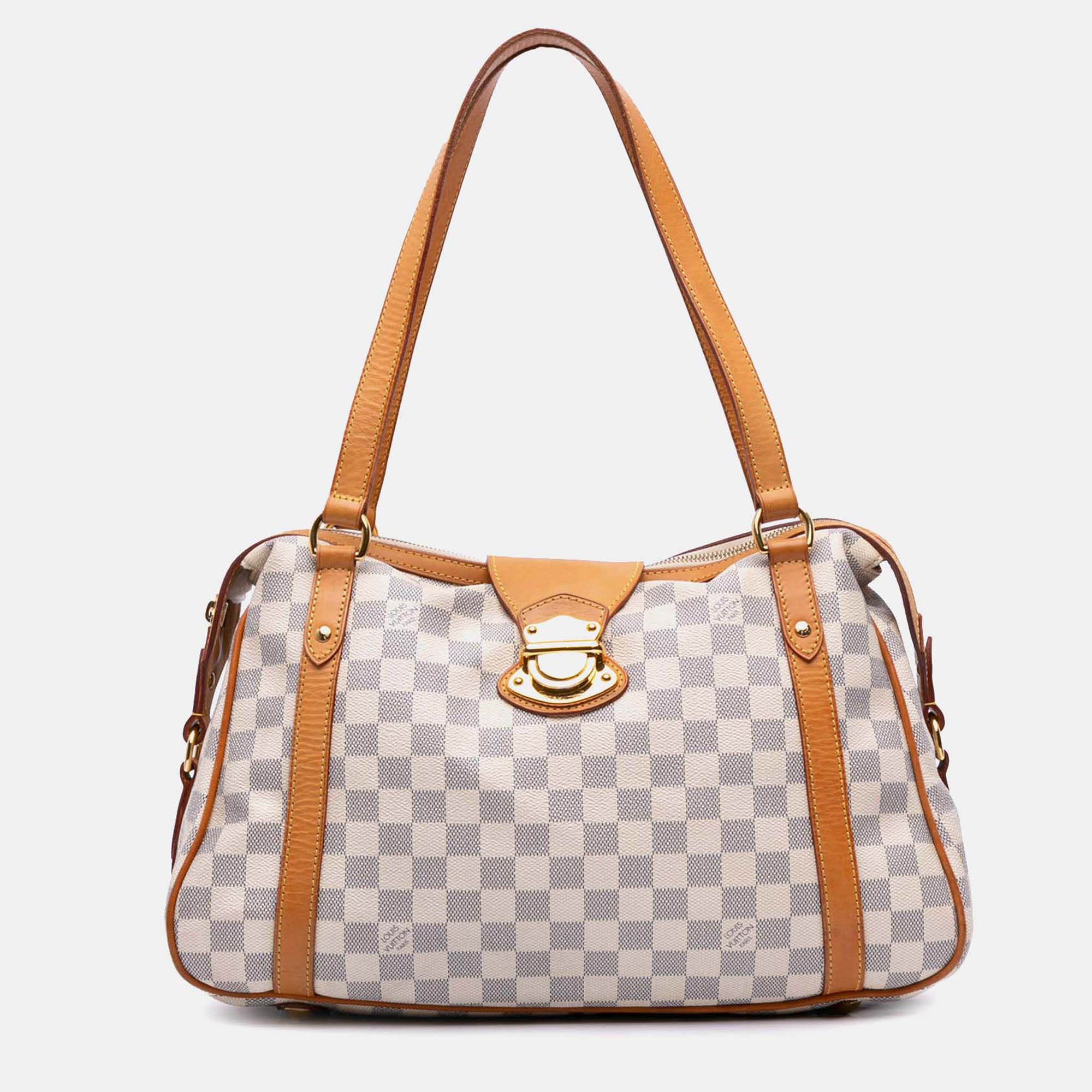 

Louis Vuitton White Damier Azur Stresa PM