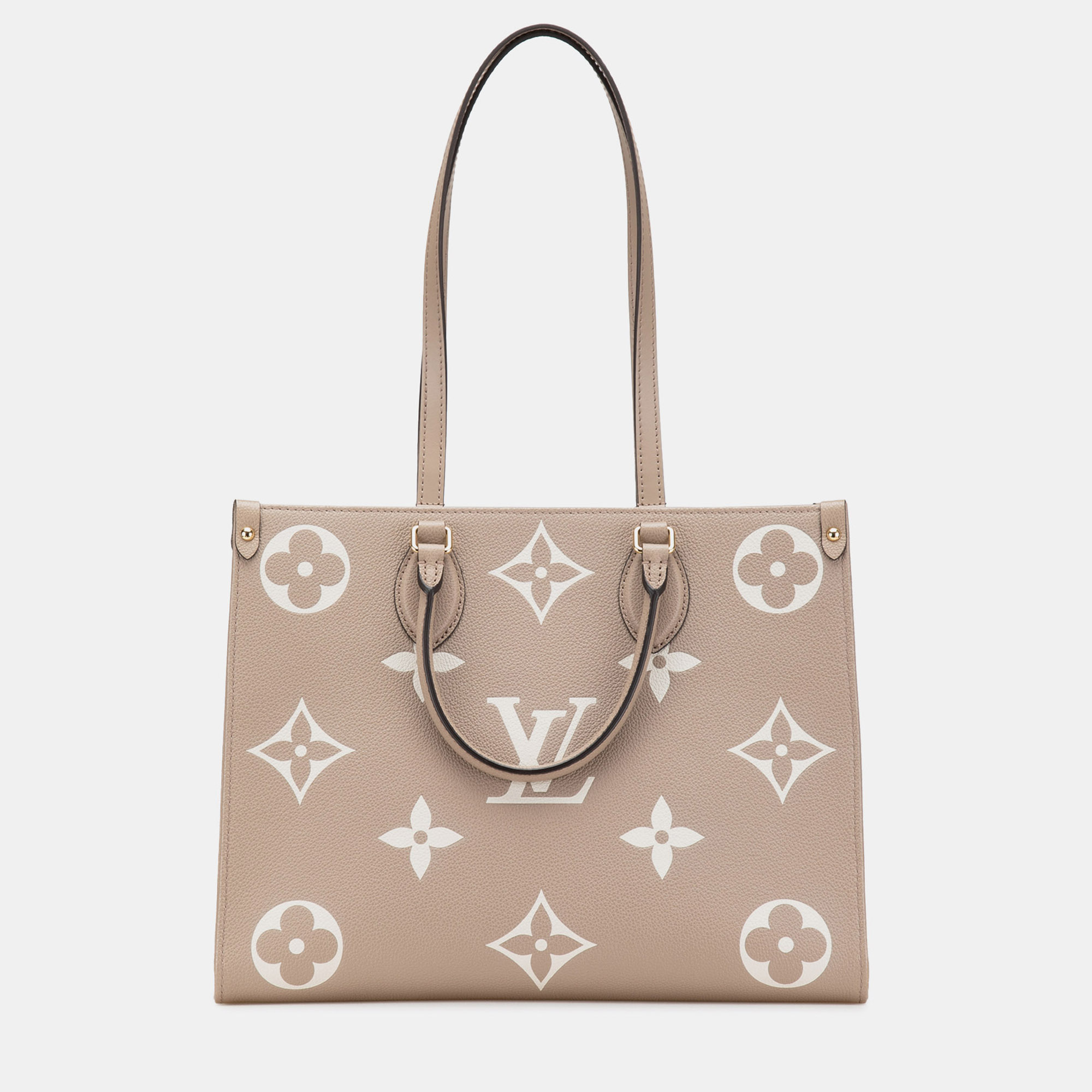 

Louis Vuitton Beige Monogram Empreinte Giant Onthego MM