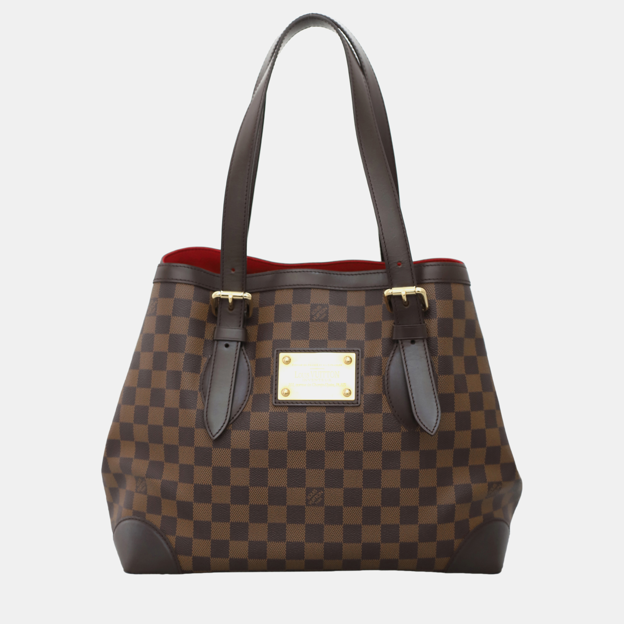 

Louis Vuitton Damier Ebene Hampstead Shoulder Bag, Brown