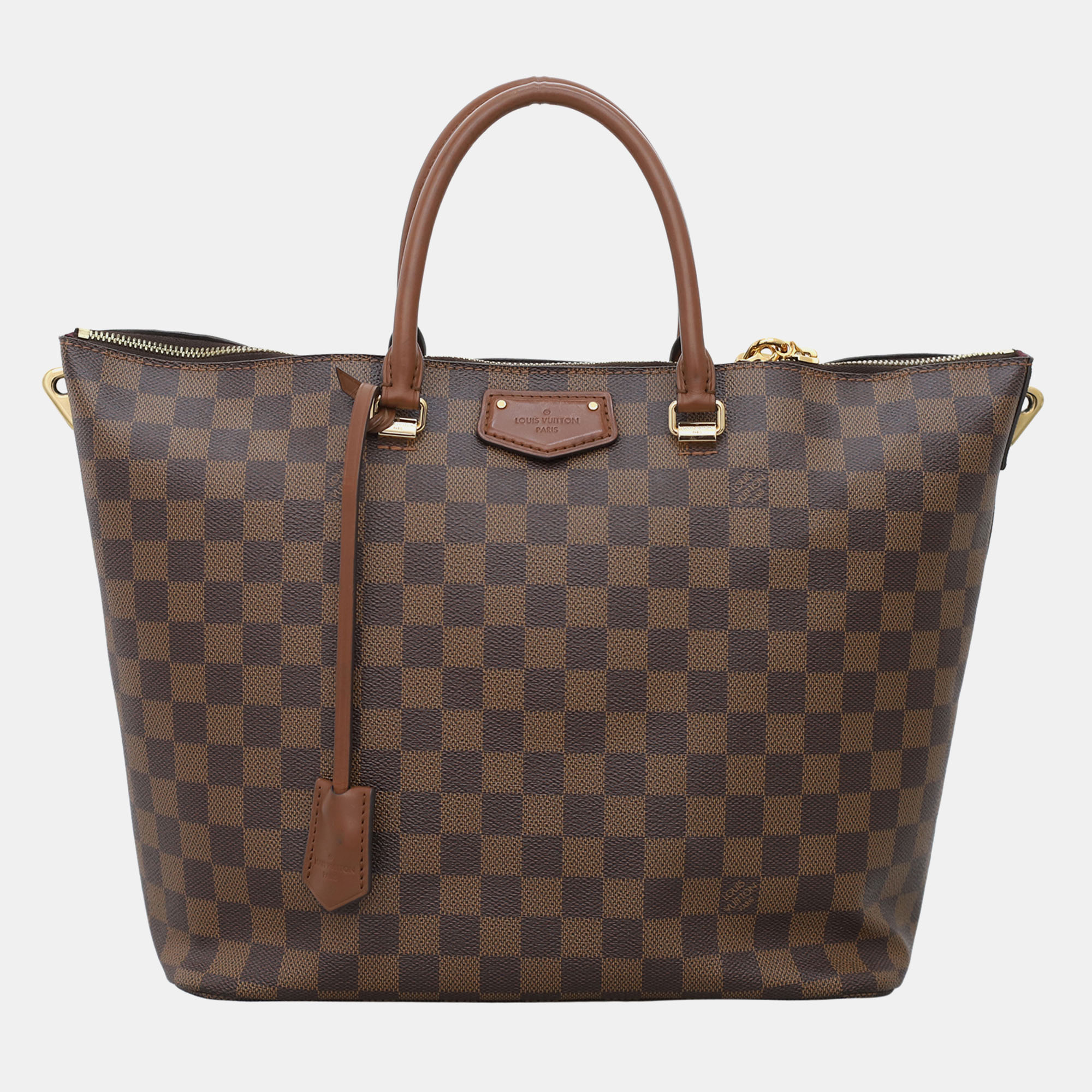 

Louis Vuitton Damier Ebene Belmont Tote Bag, Brown