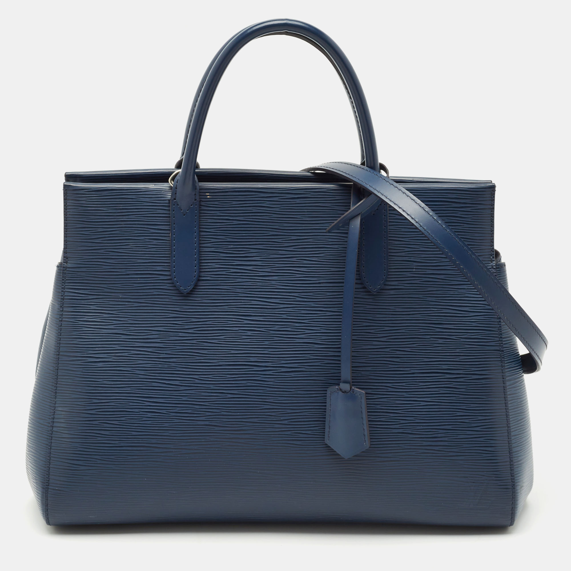

Louis Vuitton Saphir Epi Leather Marly MM Bag, Blue